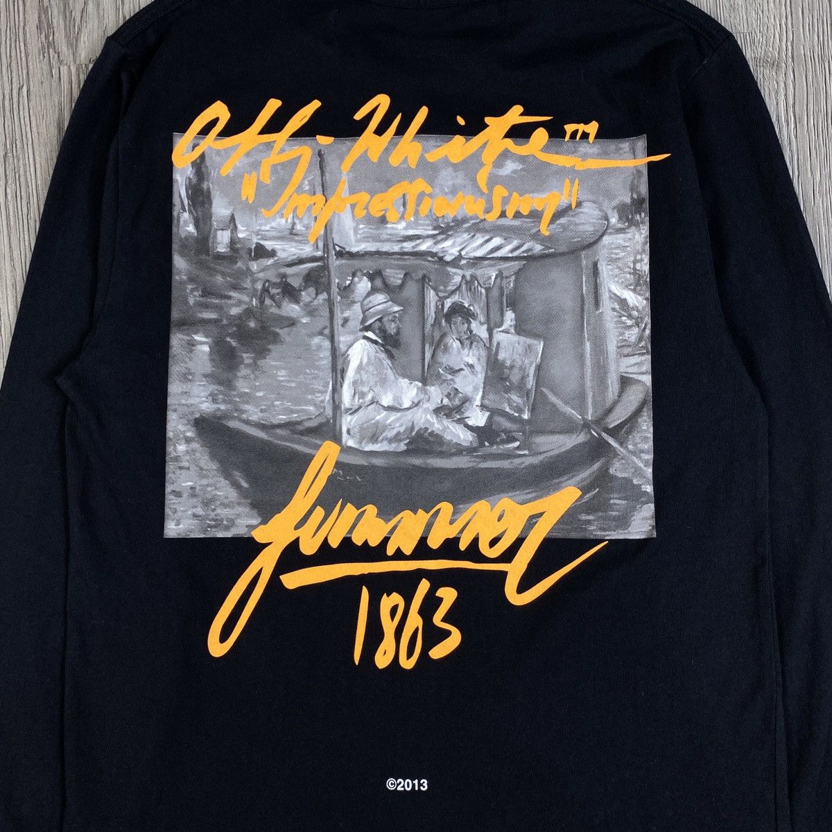 Off-White Off-White S/S 19 Impressionism Roundneck Sweater Size US S / EU 44-46 / 1 - 11 Thumbnail