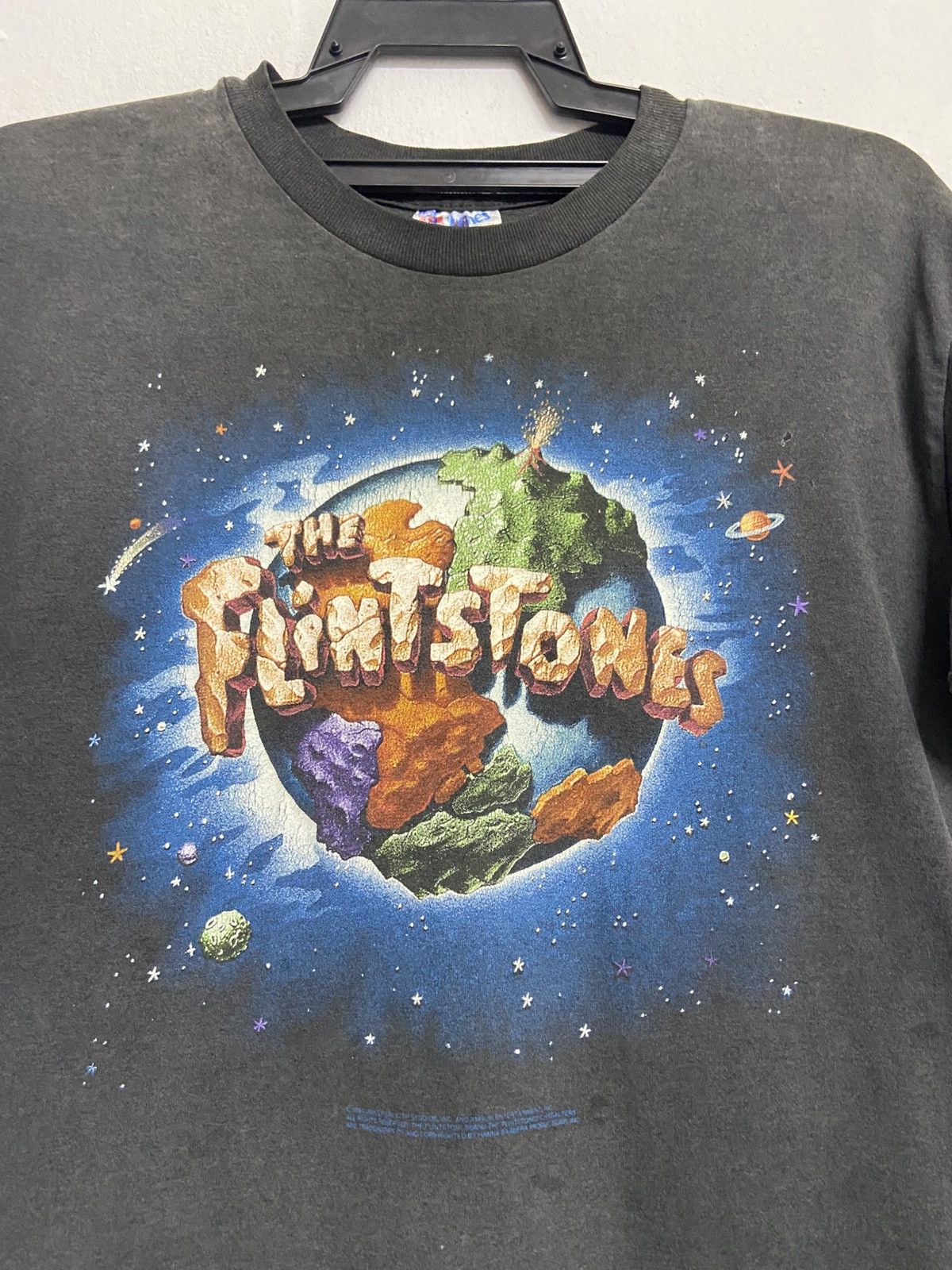 Cartoon Network Hanes 90s T Shirt The Flintstones Single Stich Tee Size US M / EU 48-50 / 2 - 4 Thumbnail