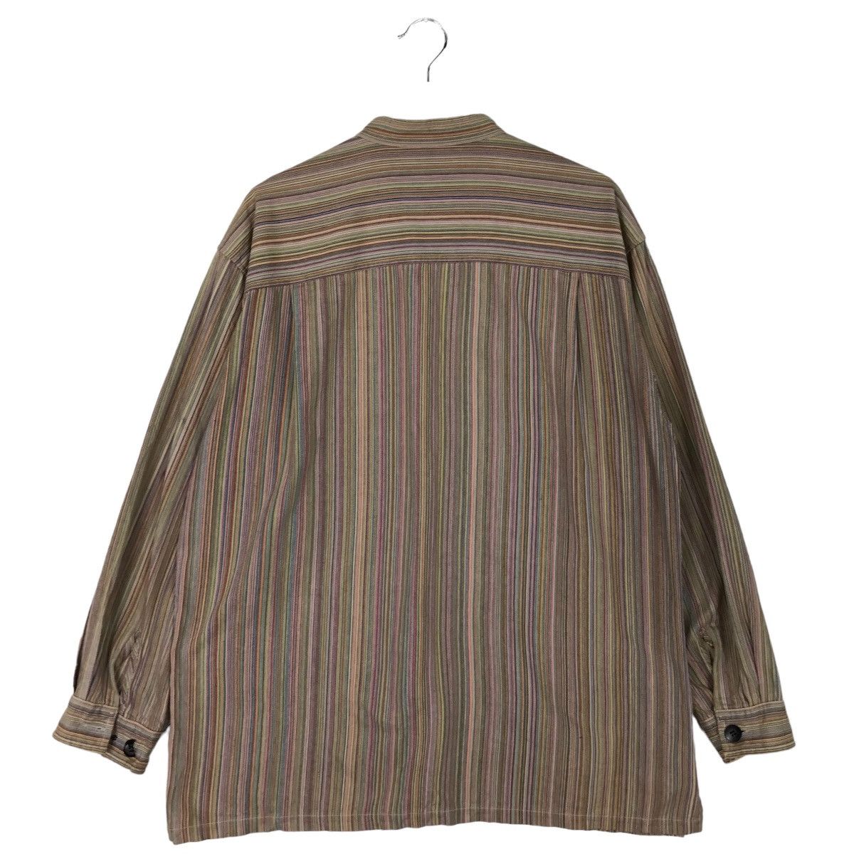 Japanese Brand 💥 SCHIATTI CANDY STRIPE RAINBOWN CHORE JACKET Size US M / EU 48-50 / 2 - 6 Thumbnail