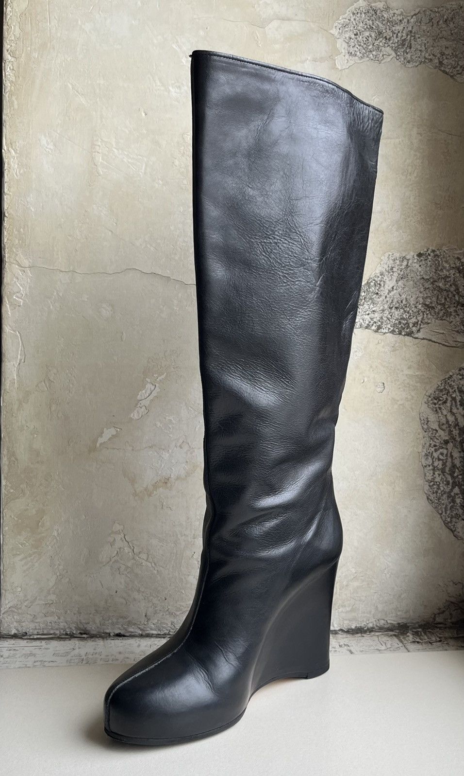 Maison Margiela Martin Era Concealed Heel Knee High Boots Size US 8 / IT 38 - 5 Thumbnail