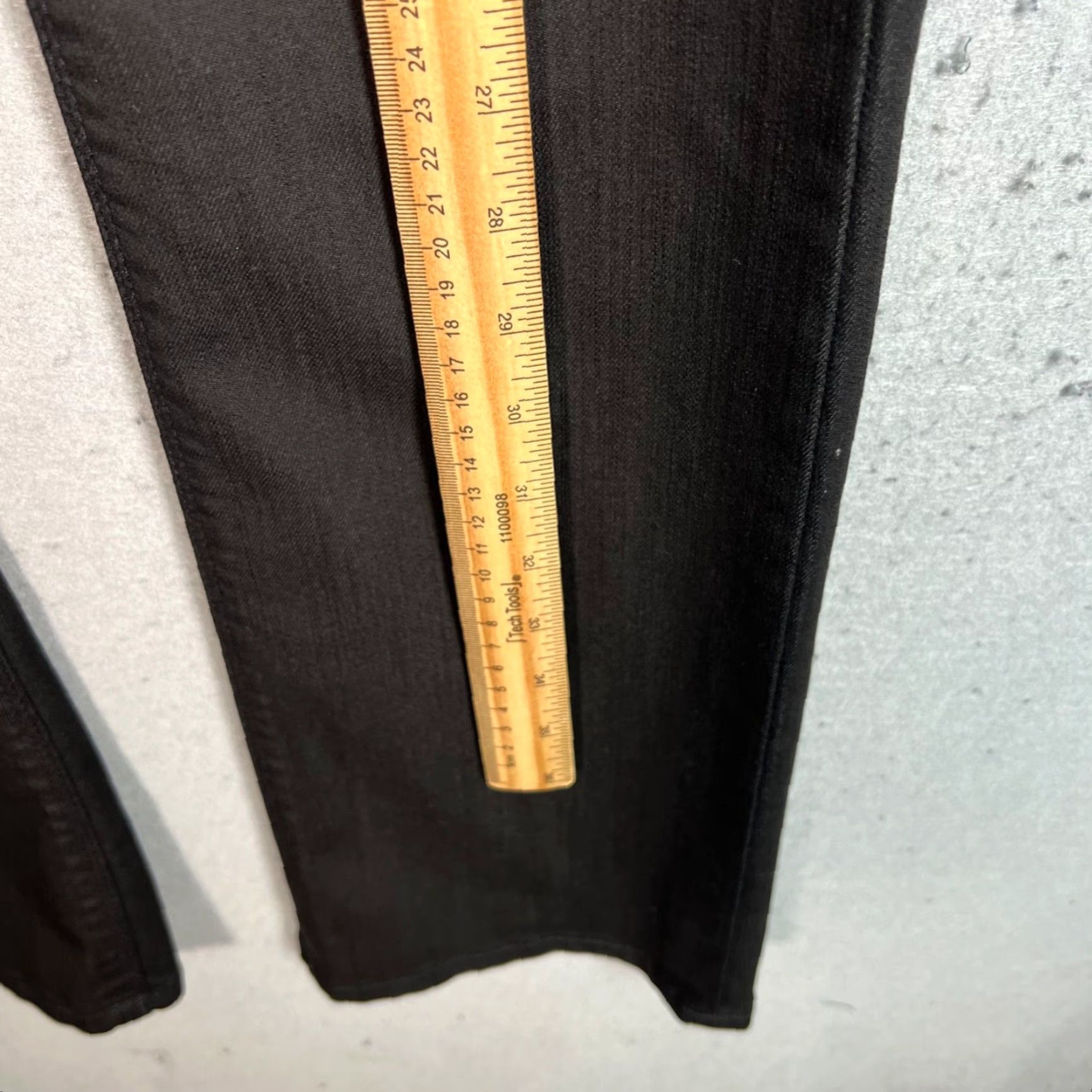 DL1961 VINTAGE DL1961 Cindy Slim Boot Jeans Women 27 Black Denim Bootcut 32in Inseam Womens Size 27" / US 4 / IT 40 - 7 Thumbnail