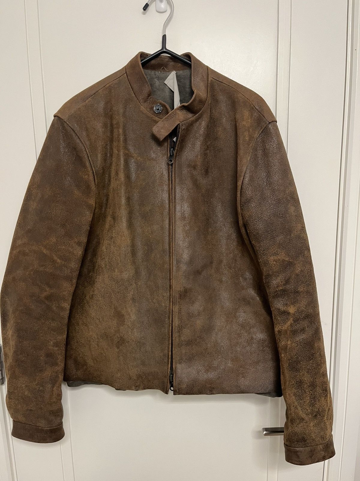 Carpe Diem Destroyed Horse Leather Jacket Size US L / EU 52-54 / 3 - 2 Thumbnail