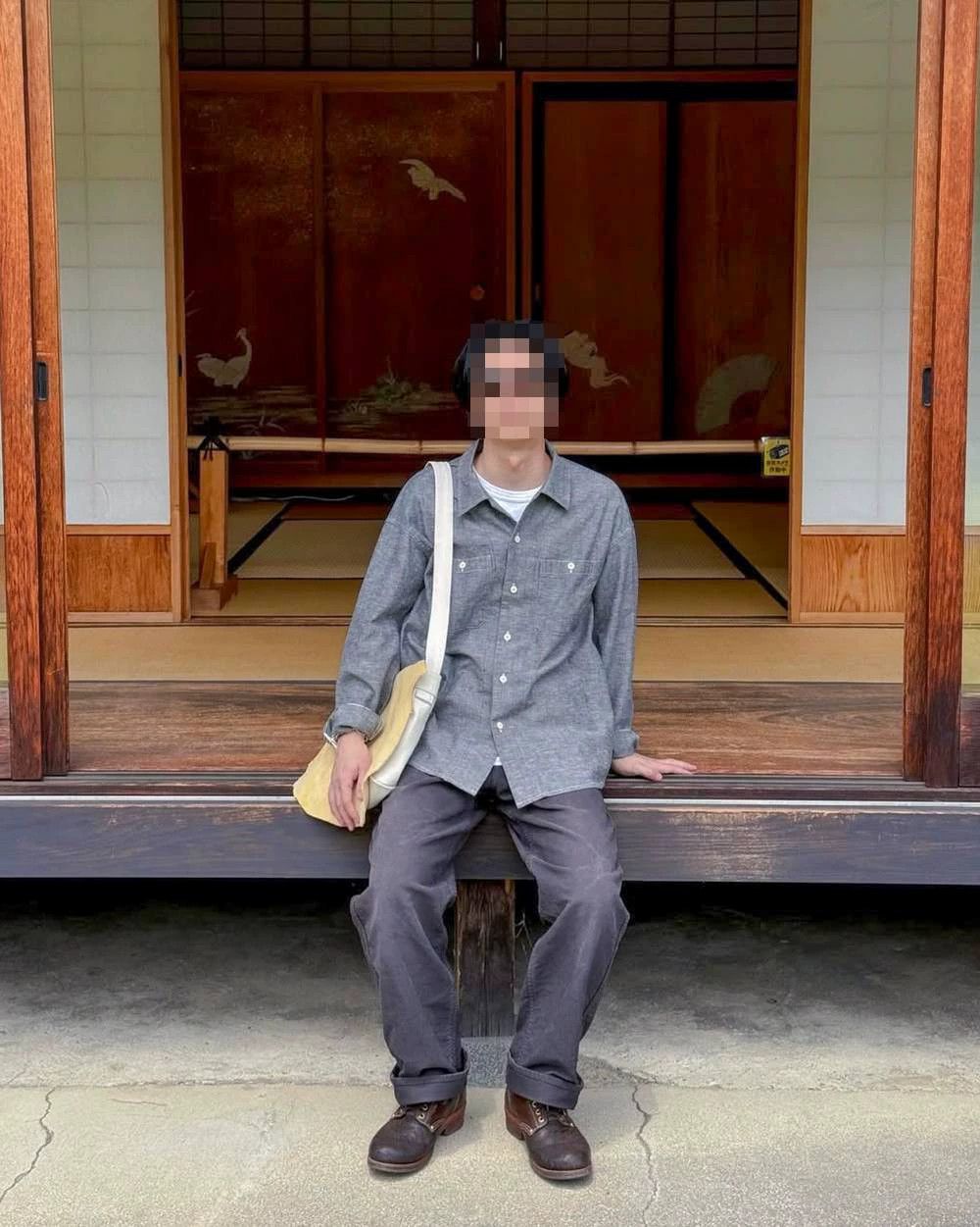 Visvim VISVIM ICT Pioneer Chambray L/S Shirt LT.Indigo 3 Size US L / EU 52-54 / 3 - 9 Thumbnail