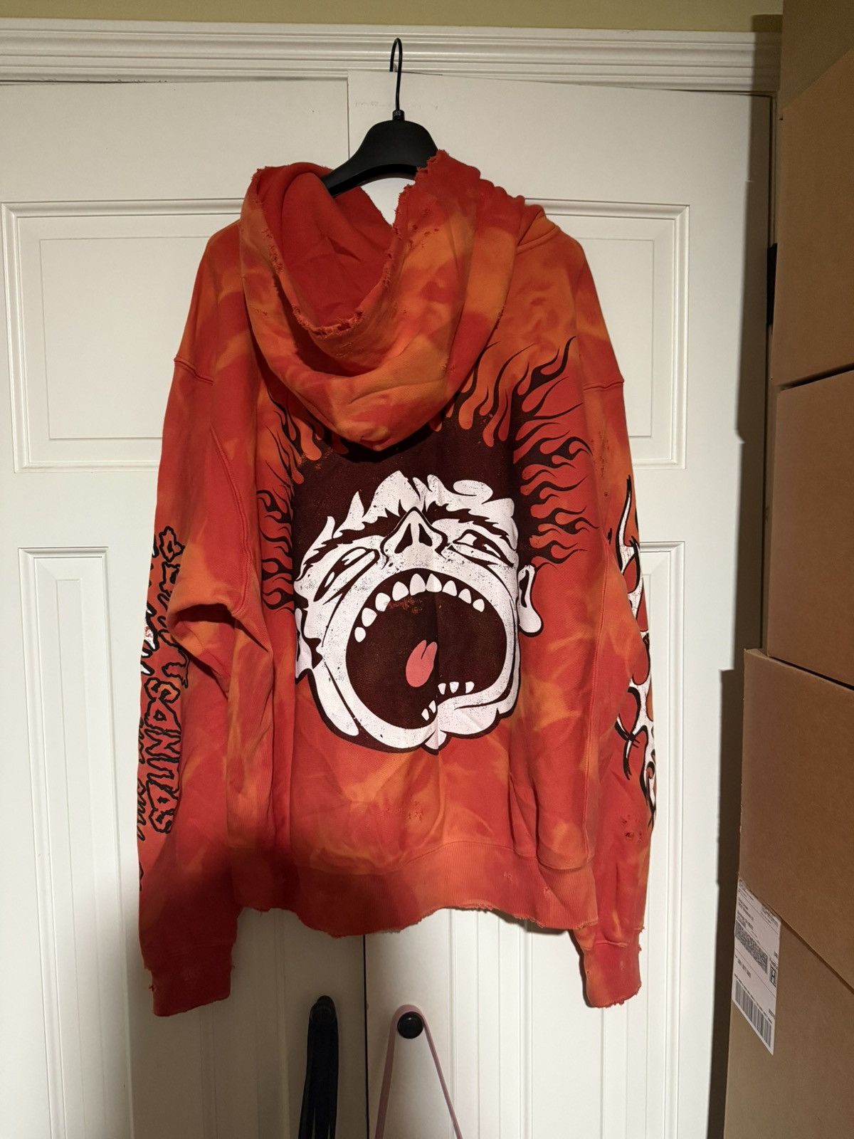 HELLSTAR Hellstar Records Hoodie Size US XL / EU 56 / 4 - 3 Thumbnail