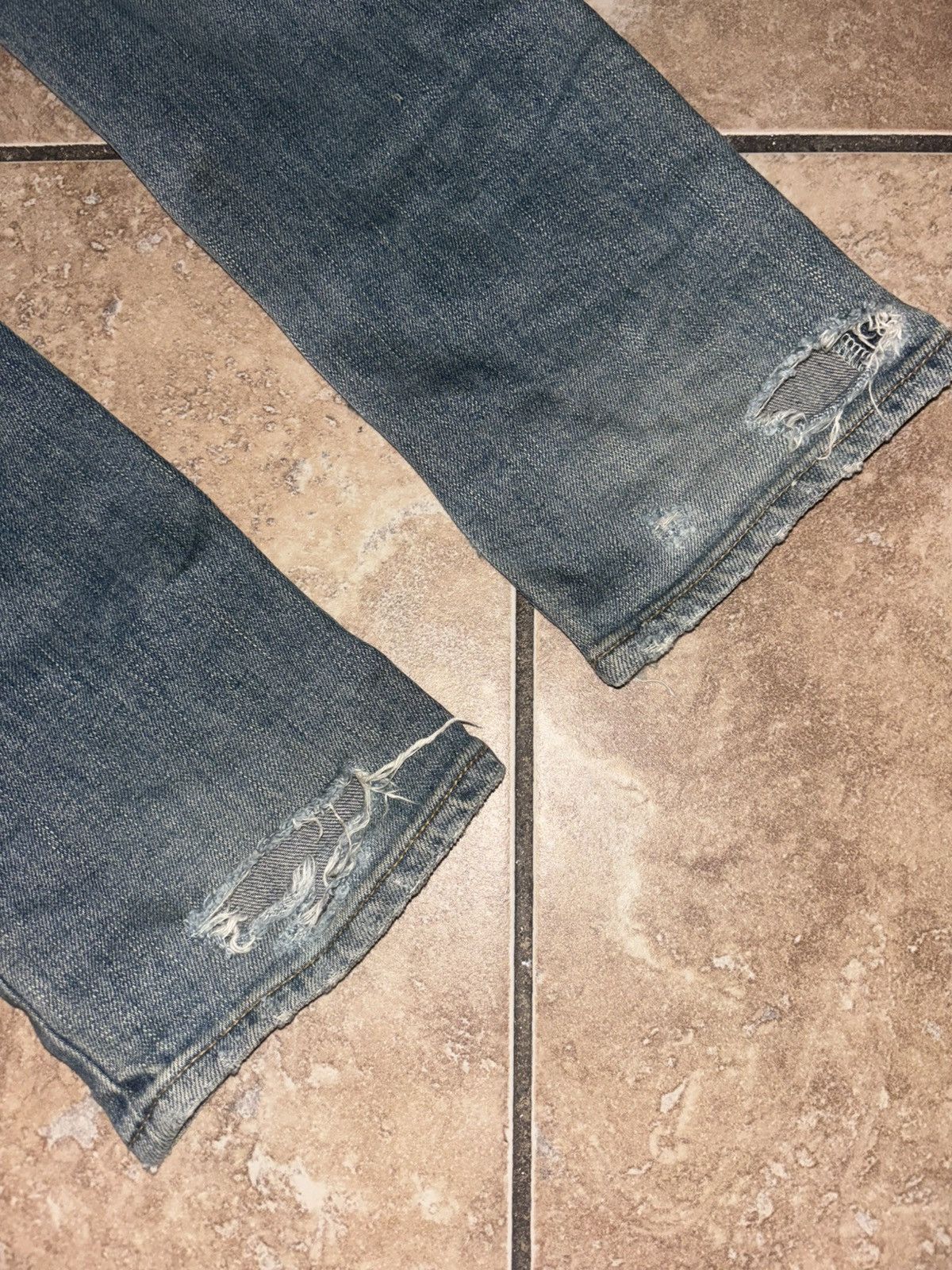 Saint Laurent Paris Saint Laurent Paris FW15 Crash Denim Size US 30 / EU 46 - 3 Thumbnail