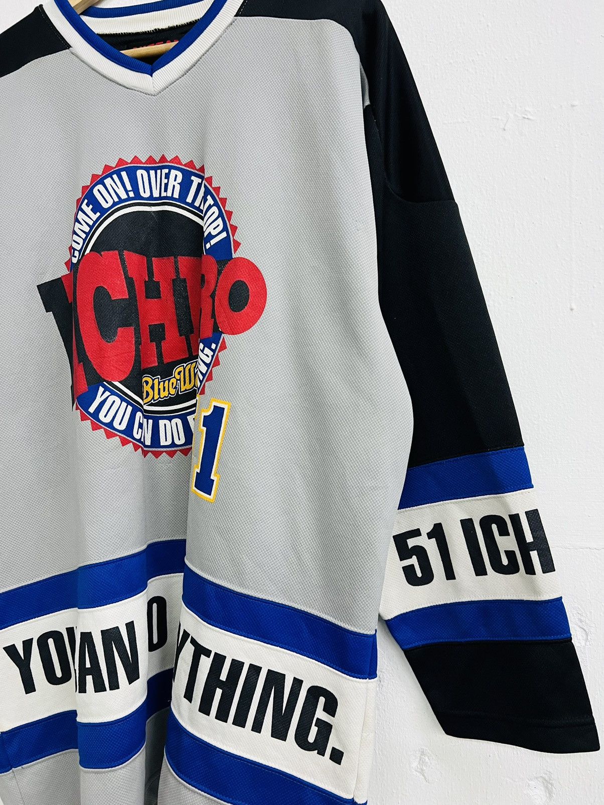 Vintage Vintage Nissan Ichiro 51 Raglan Jersey Size US XL / EU 56 / 4 - 4 Thumbnail
