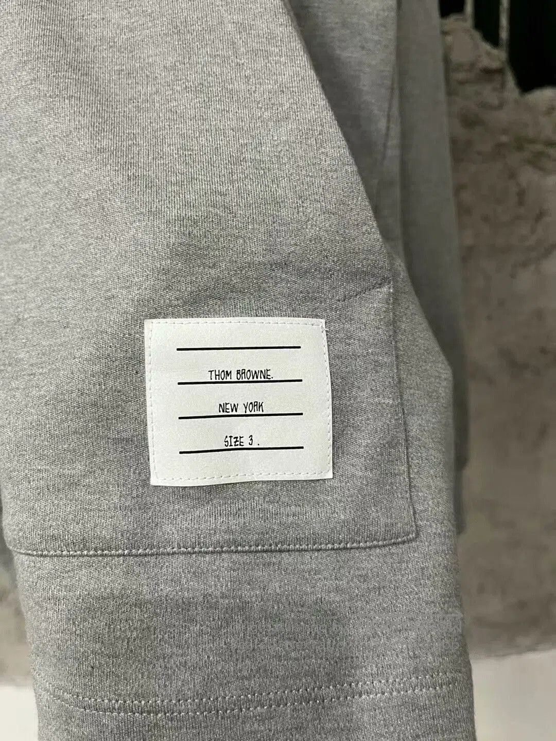 Thom Browne thom browne gray hoodie with logo. Size US M / EU 48-50 / 2 - 4 Thumbnail