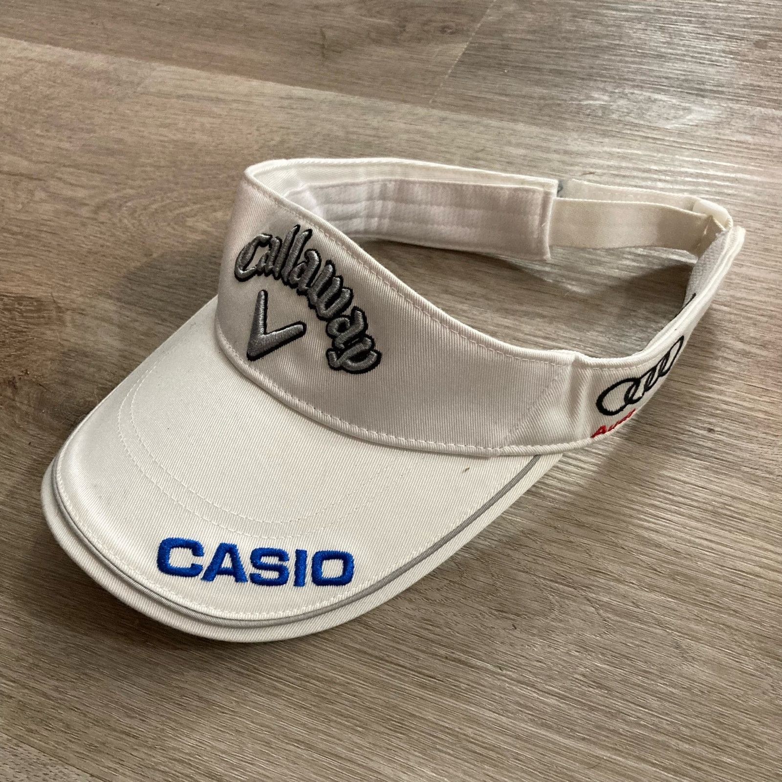 Callaway Callaway Golf White Visor Adjustable Unisex Hat Unisex Size ONE SIZE - 2 Thumbnail