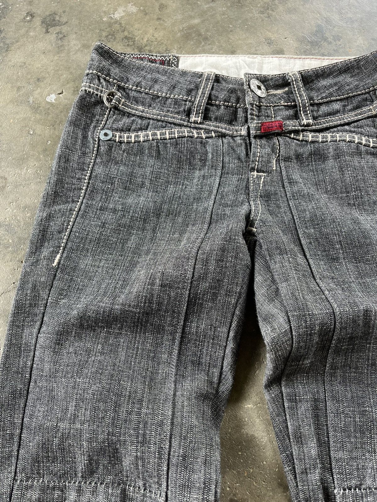 Designer × Marithe + Francois Girbaud Marithe Francois Girbaud Denim Punk Jeans Size US 29 - 19 Thumbnail