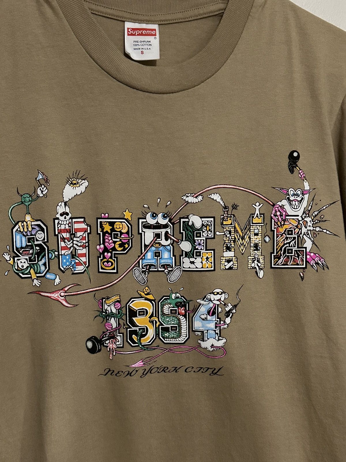 Supreme Supreme Varsity Tee Size US S / EU 44-46 / 1 - 2 Thumbnail
