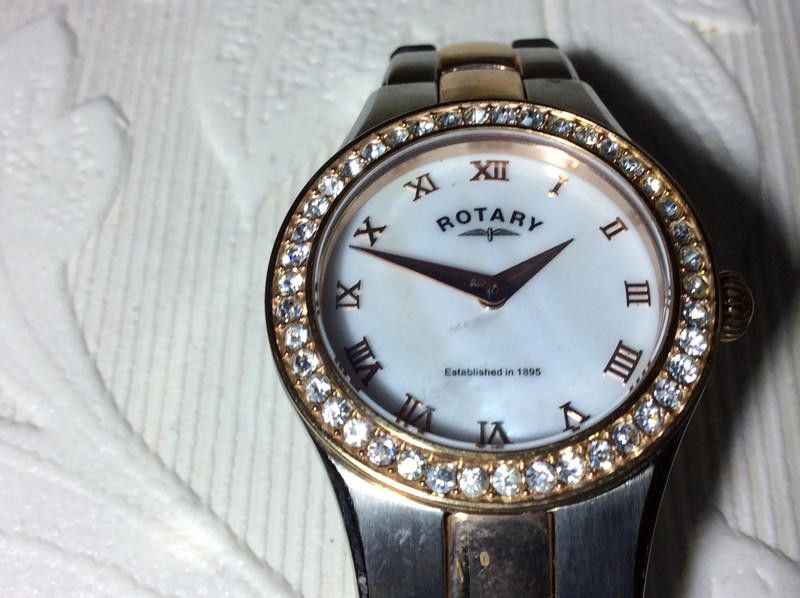 Designer Rotary ladies two tone stainless steel watch Size ONE SIZE - 2 Thumbnail