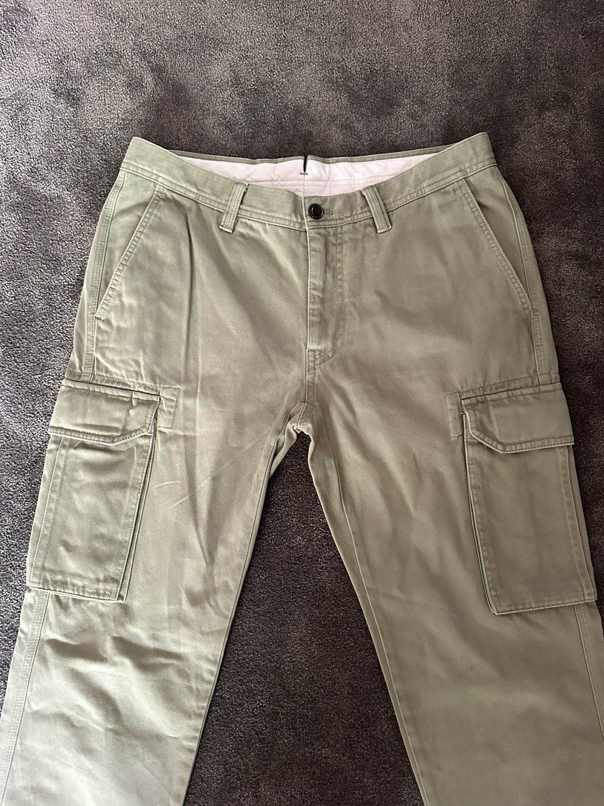 Gant GANT Cargo Pants Olive green Size US 32 / EU 48 - 1 Thumbnail