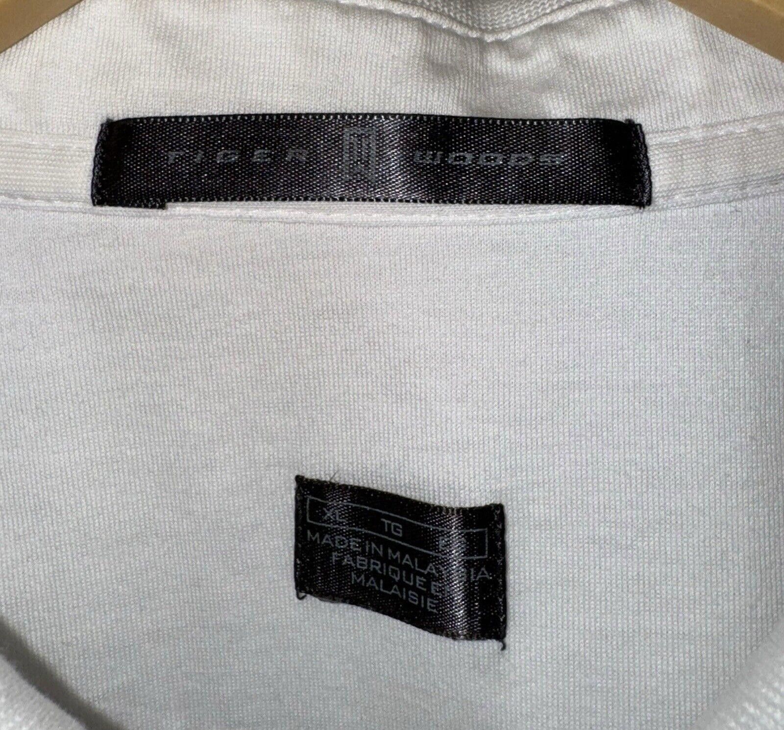 Nike Vintage Nike Golf Tiger Woods White Dri Fit Polo Shirt XL Size US XL / EU 56 / 4 - 8 Thumbnail