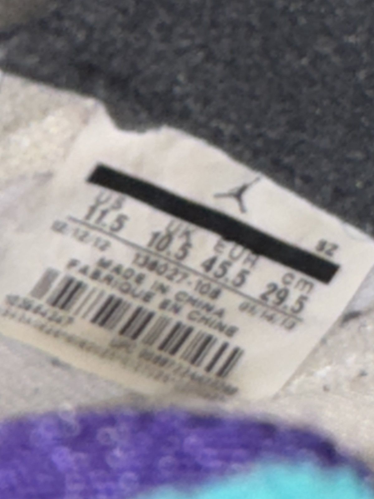 Jordan Brand Grape 5’s Size US 11.5 / EU 44-45 - 6 Thumbnail