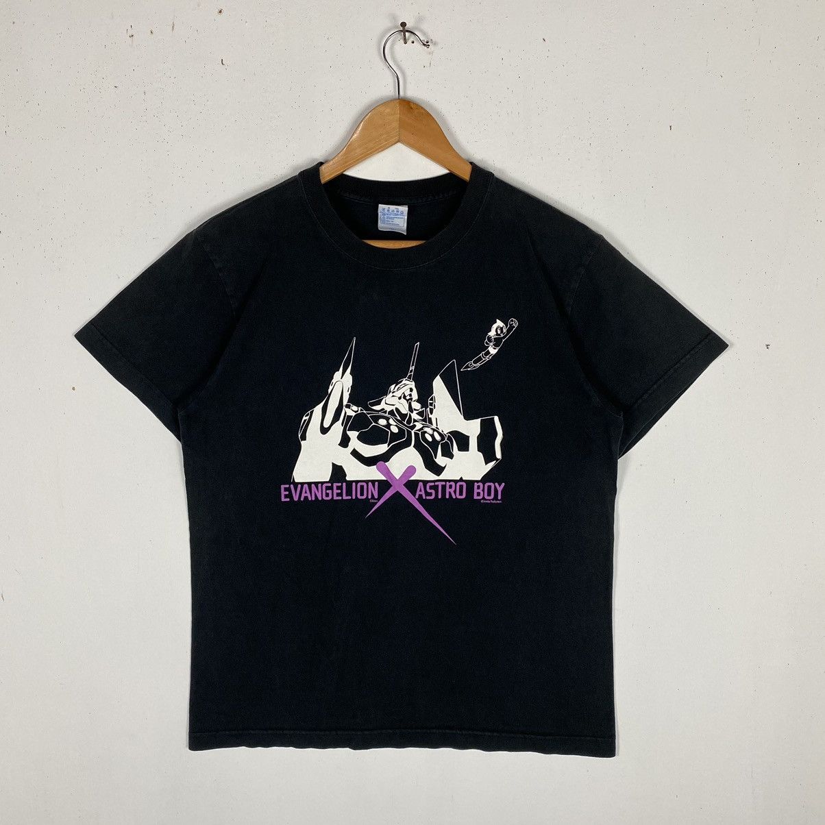 Anime × Cartoon Network × Vintage EVANGELION x ASTRO BOY TEE CYBERPUNK ANIME CARTOON Size US M / EU 48-50 / 2 - 2 Thumbnail