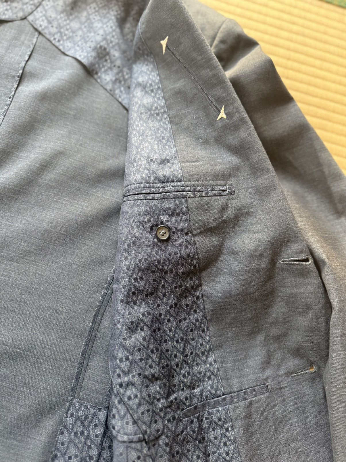 Other Spring&Autumn Vintage Japanese Suit – Tetoron × Nichibo Size 44R - 14 Thumbnail