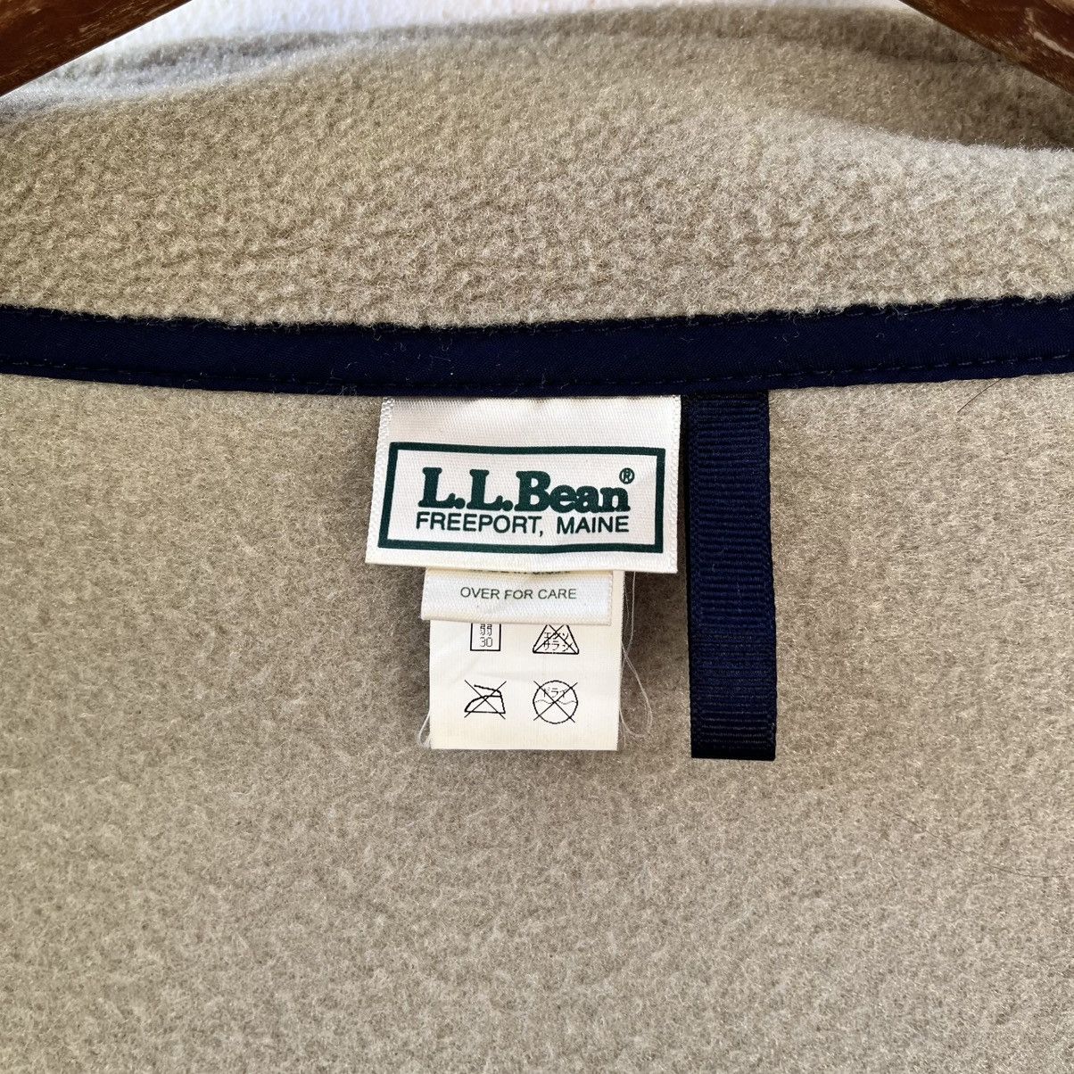L.L. Bean Vintage L.L.Bean Fleece Jacket Deadstock Made in USA Size US M / EU 48-50 / 2 - 13 Thumbnail