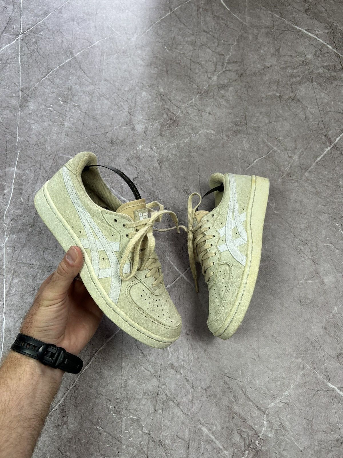 Asics × Onitsuka Tiger Onitsuka Tiger GSM Gray Suede Sneakers Shoes Size US 5 / EU 37 - 2 Thumbnail