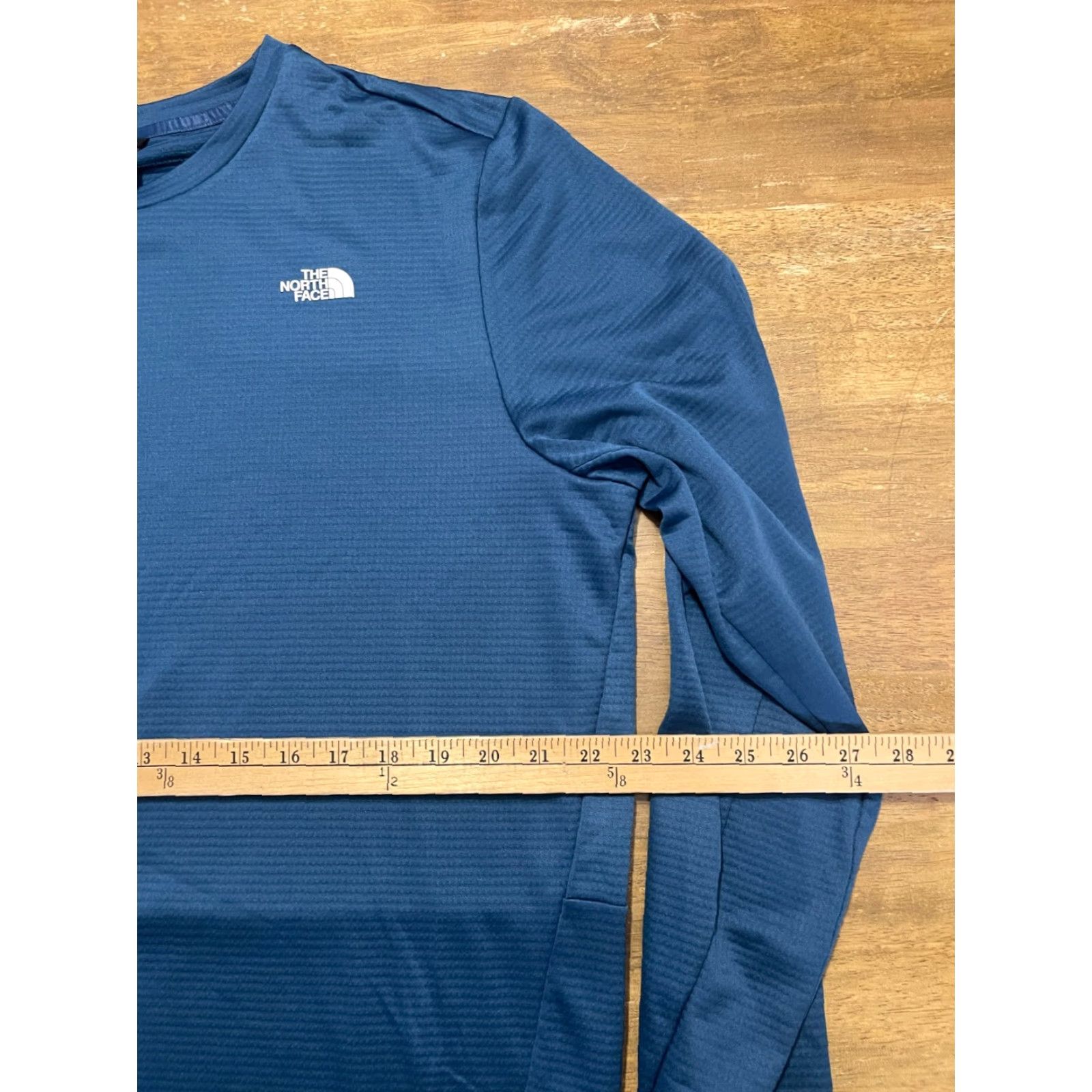 The North Face The North Face Shirt Men XL Blue Long Sleeve Crew Neck Logo Shirt Size US XL / EU 56 / 4 - 6 Thumbnail