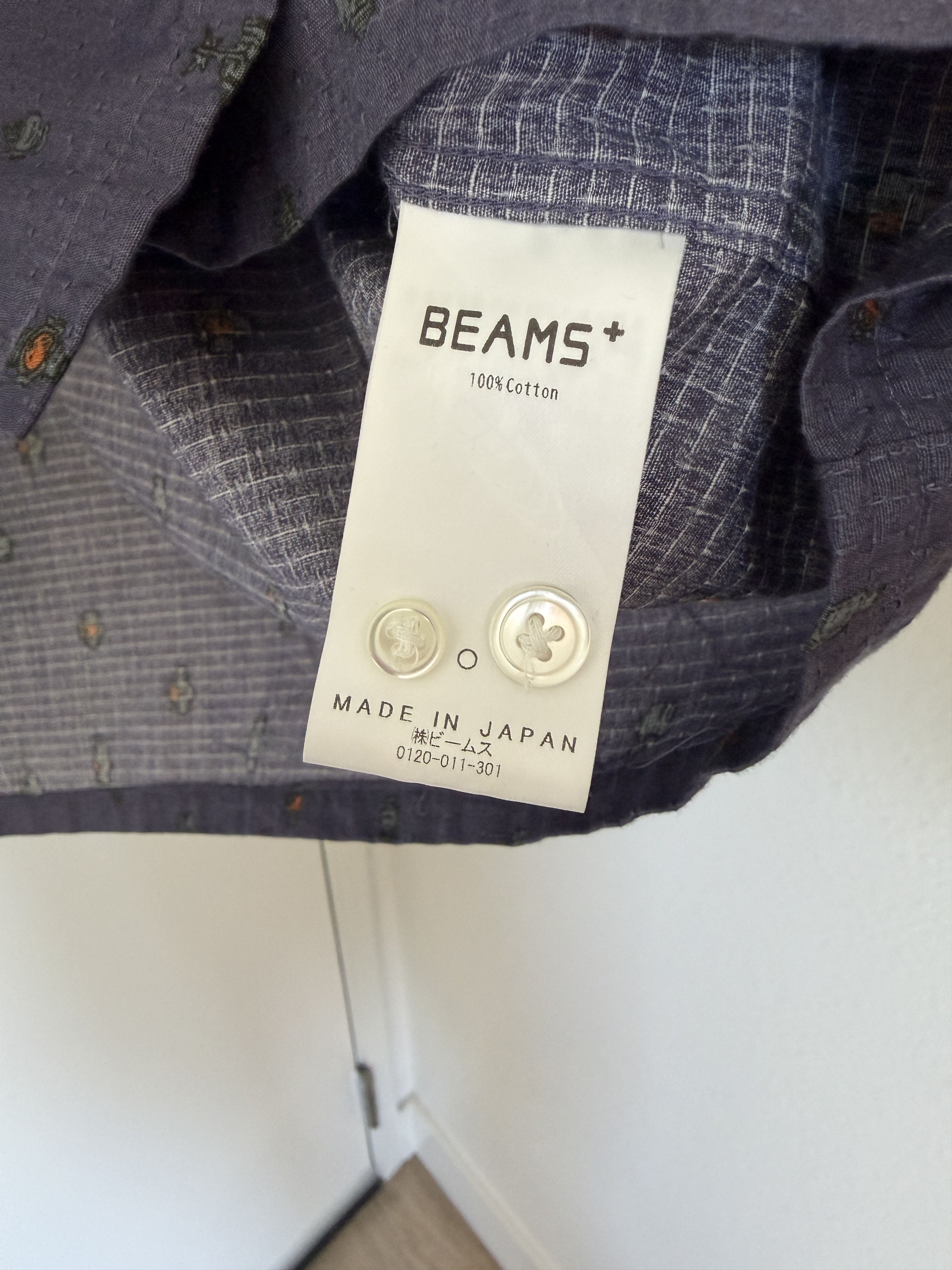 Beams Plus Beams Plus Purple Button Up Size US L / EU 52-54 / 3 - 5 Thumbnail