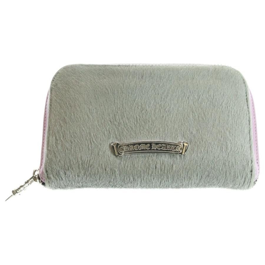 Chrome Hearts Chrome hearts mini pouch with clip chain wallet