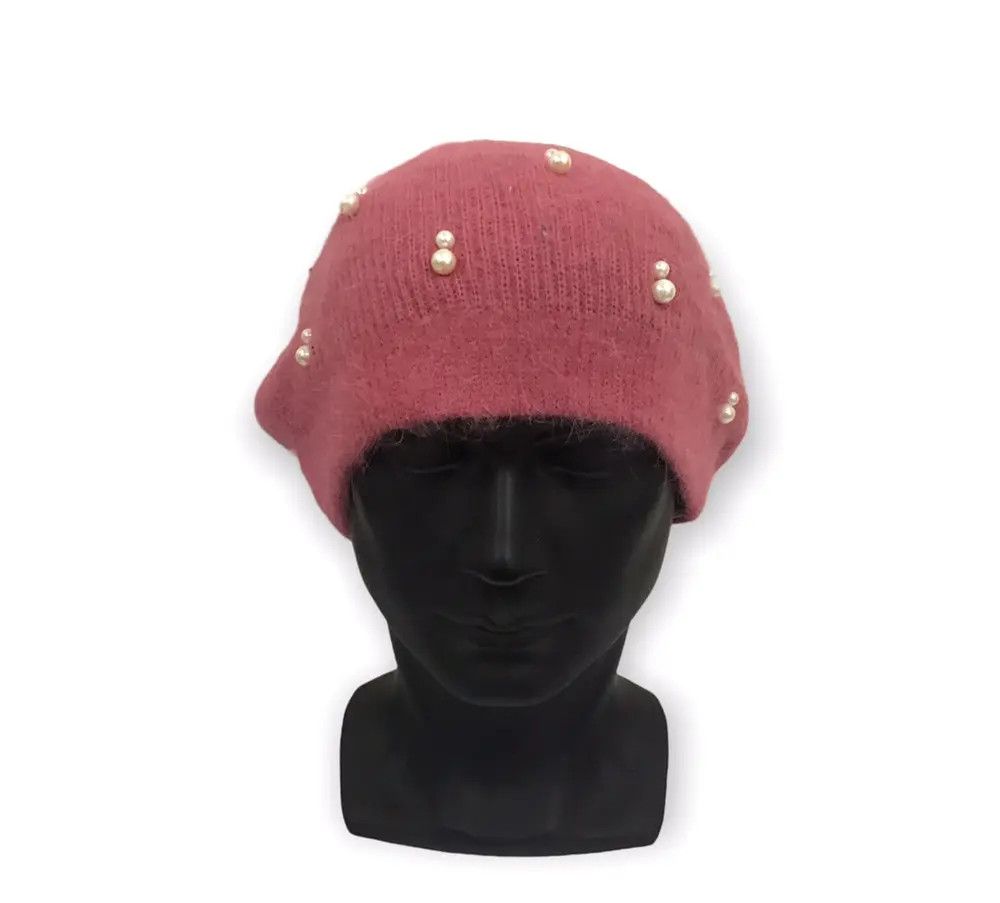 Japanese Brand Dazzlin Plain Beanie Hat Size ONE SIZE - 2 Thumbnail