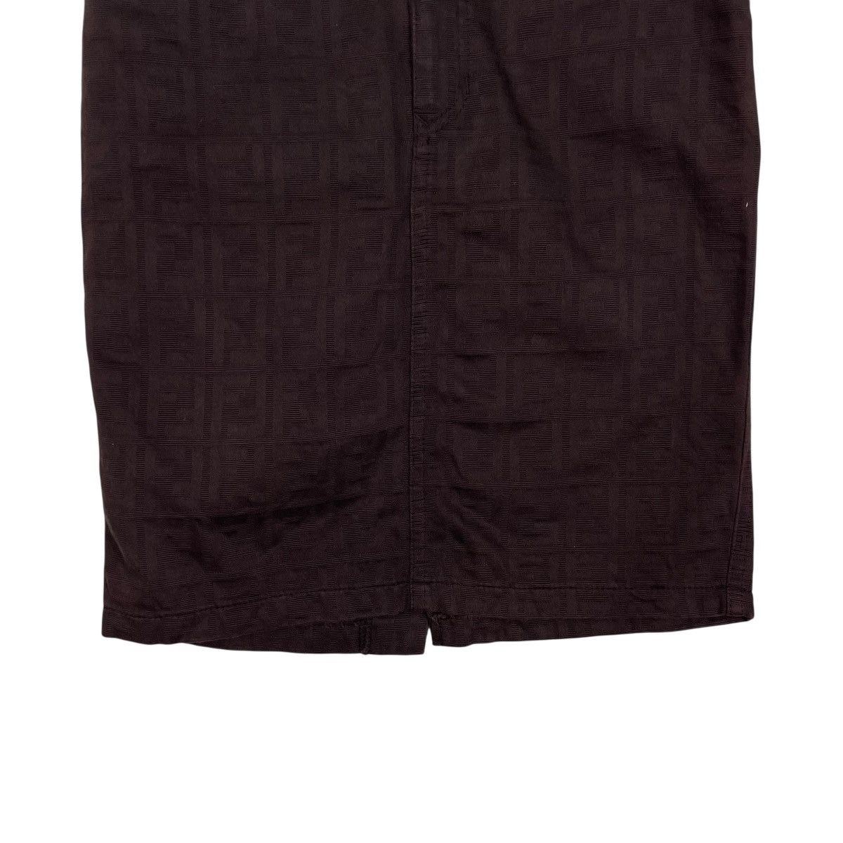 Fendi Vintage Fendi Zucca Skirt Size 27" / US 4 / IT 40 - 7 Thumbnail