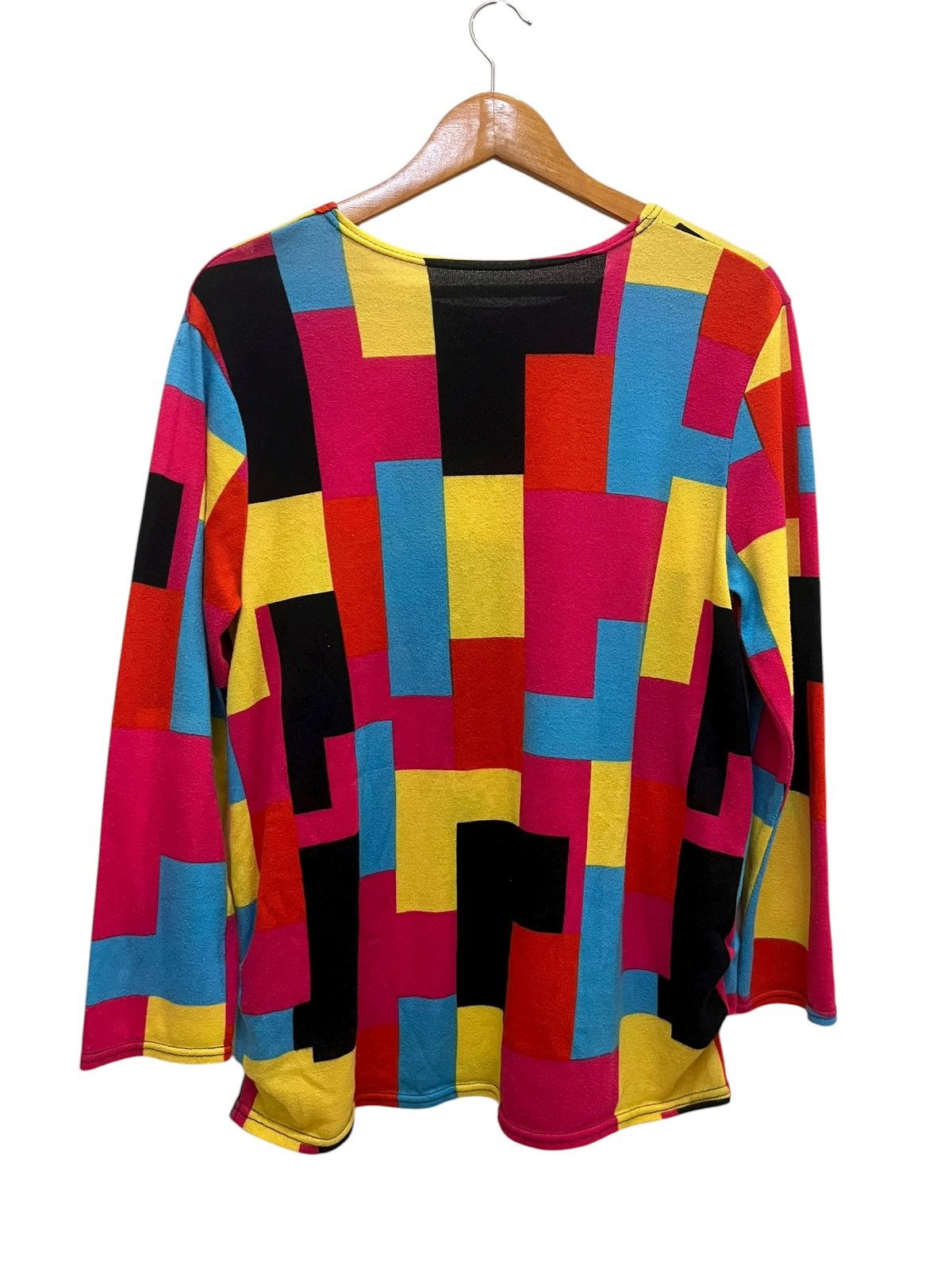 Other Vintage Multicolour Longsleeve Shirt Size M / US 6-8 / IT 42-44 - 2 Thumbnail
