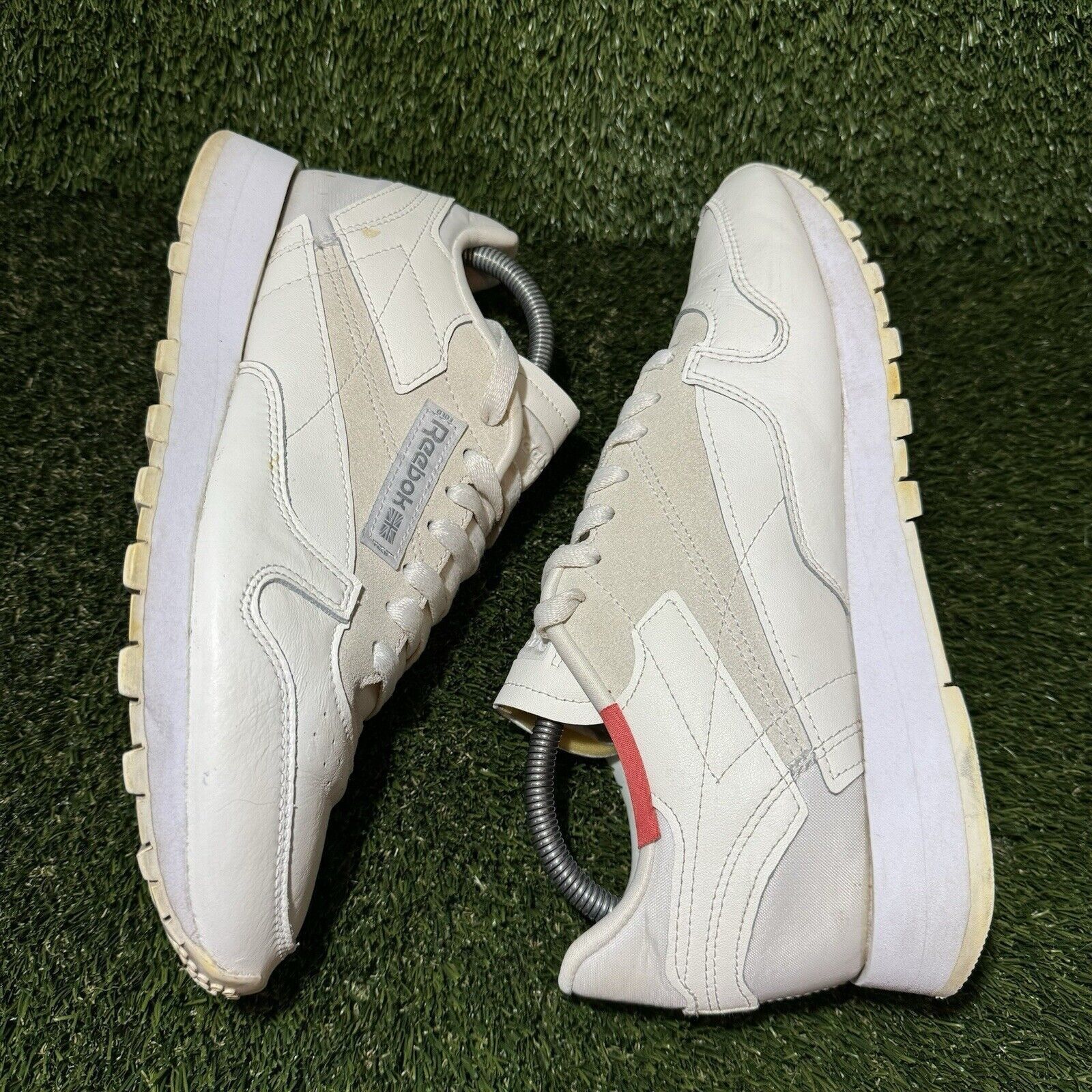 Reebok Size 8.5 - Reebok Classic Leather Chalk Cold Grey Size US 7.5 / EU 40-41 - 3 Thumbnail