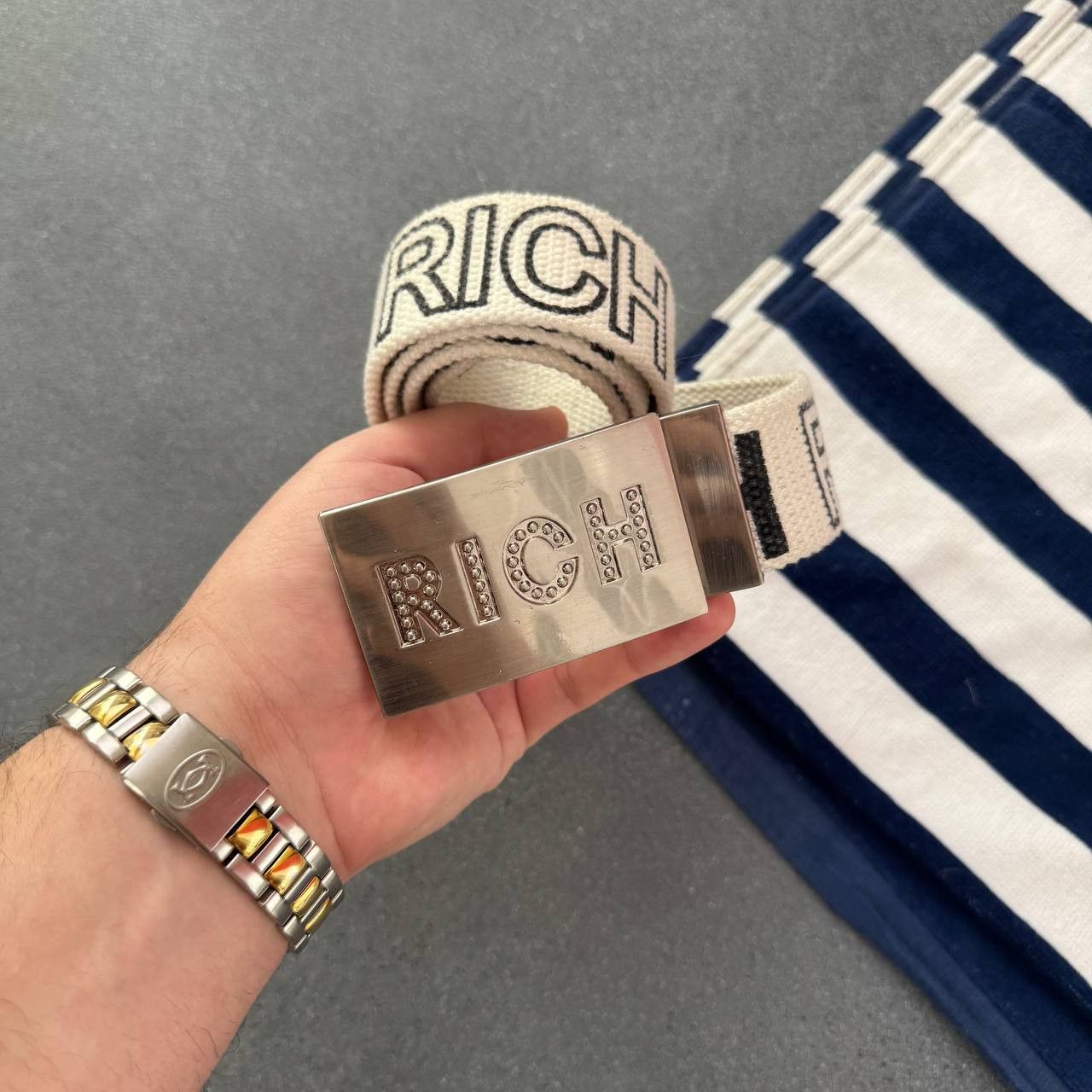 John Richmond John Richmond RICH Vintage Y2K Belt Size ONE SIZE - 1 Thumbnail