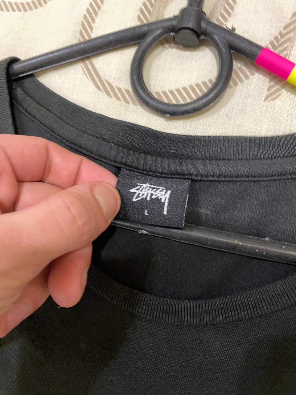 Stussy Stüssy NYC “1980 Worldwide Respect” Black T-Shirt (Size L) Size US L / EU 52-54 / 3 - 8 Thumbnail