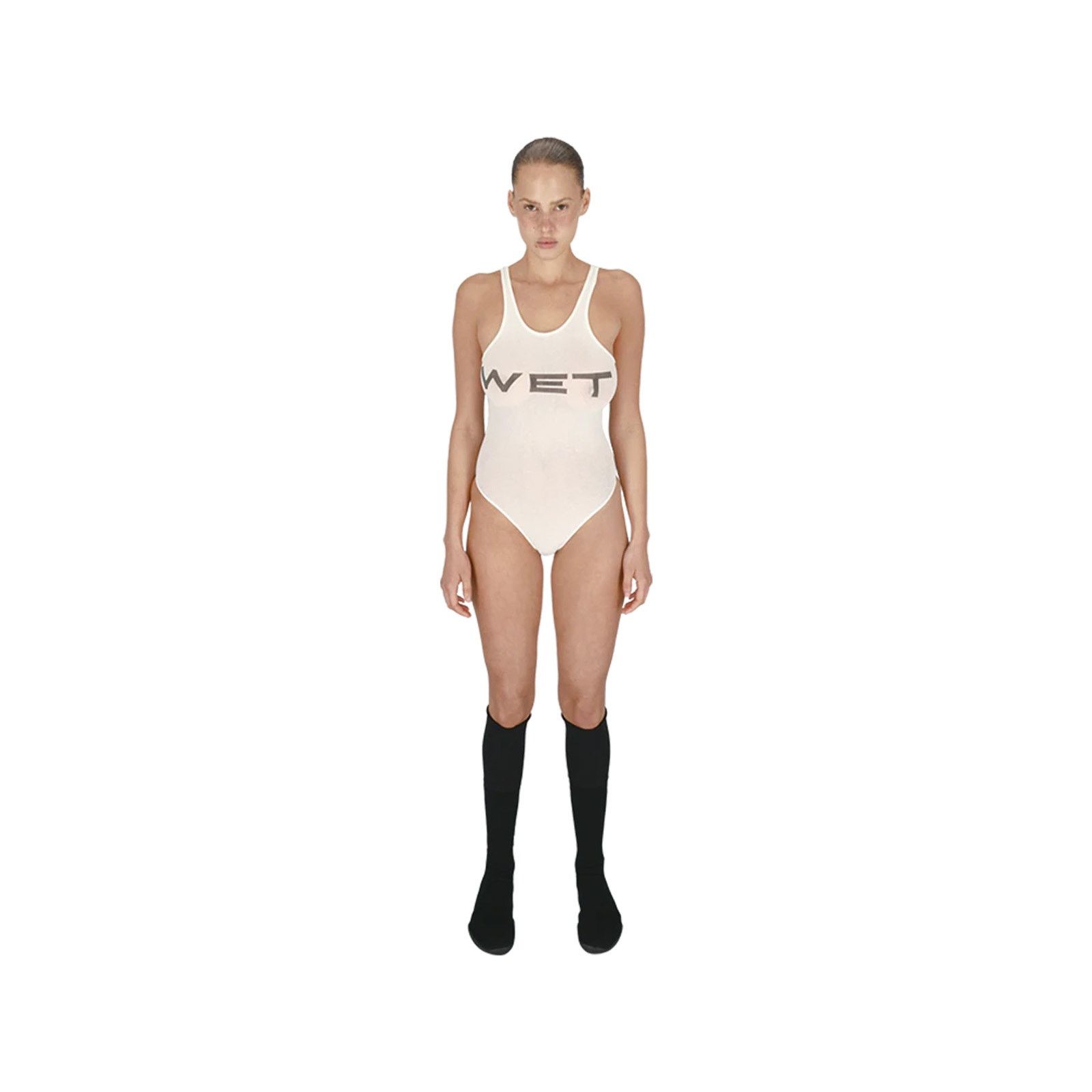 Kanye West YZY WET BODY SUIT - WHITE SIZE 2 | Grailed