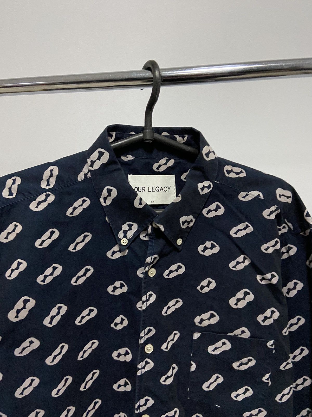 Our Legacy × Vintage Our legacy monogram logo patterns buttons shirts vintage Size US L / EU 52-54 / 3 - 3 Thumbnail
