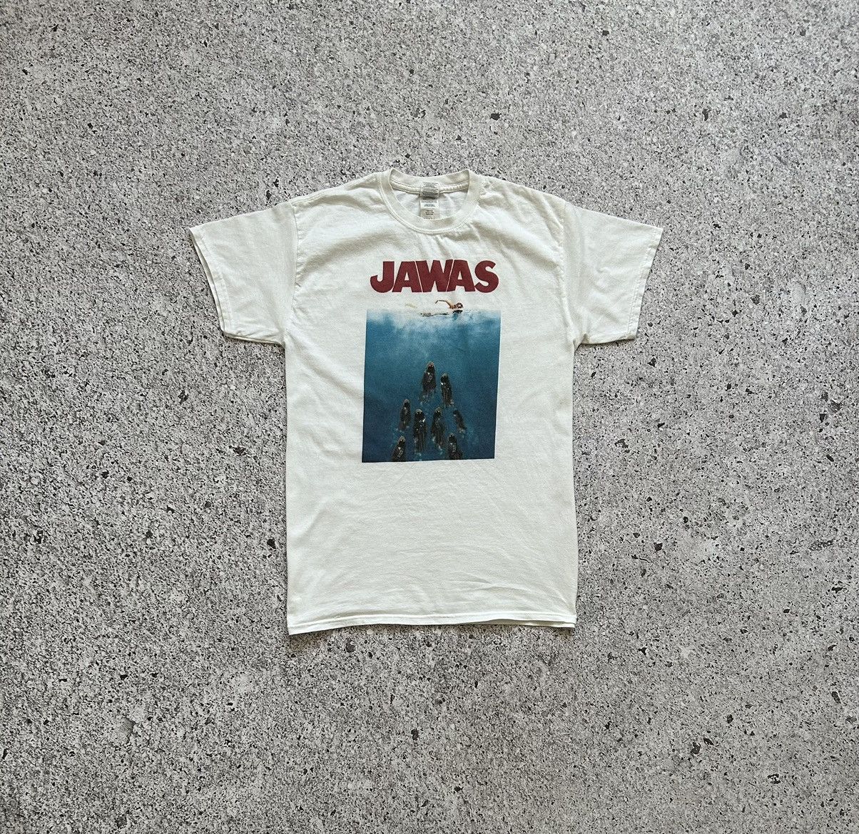 Vintage Rare Star Wars Jawas Humanoid T-Shirt Y2K Hype Retro Size US M / EU 48-50 / 2 - 1 Thumbnail