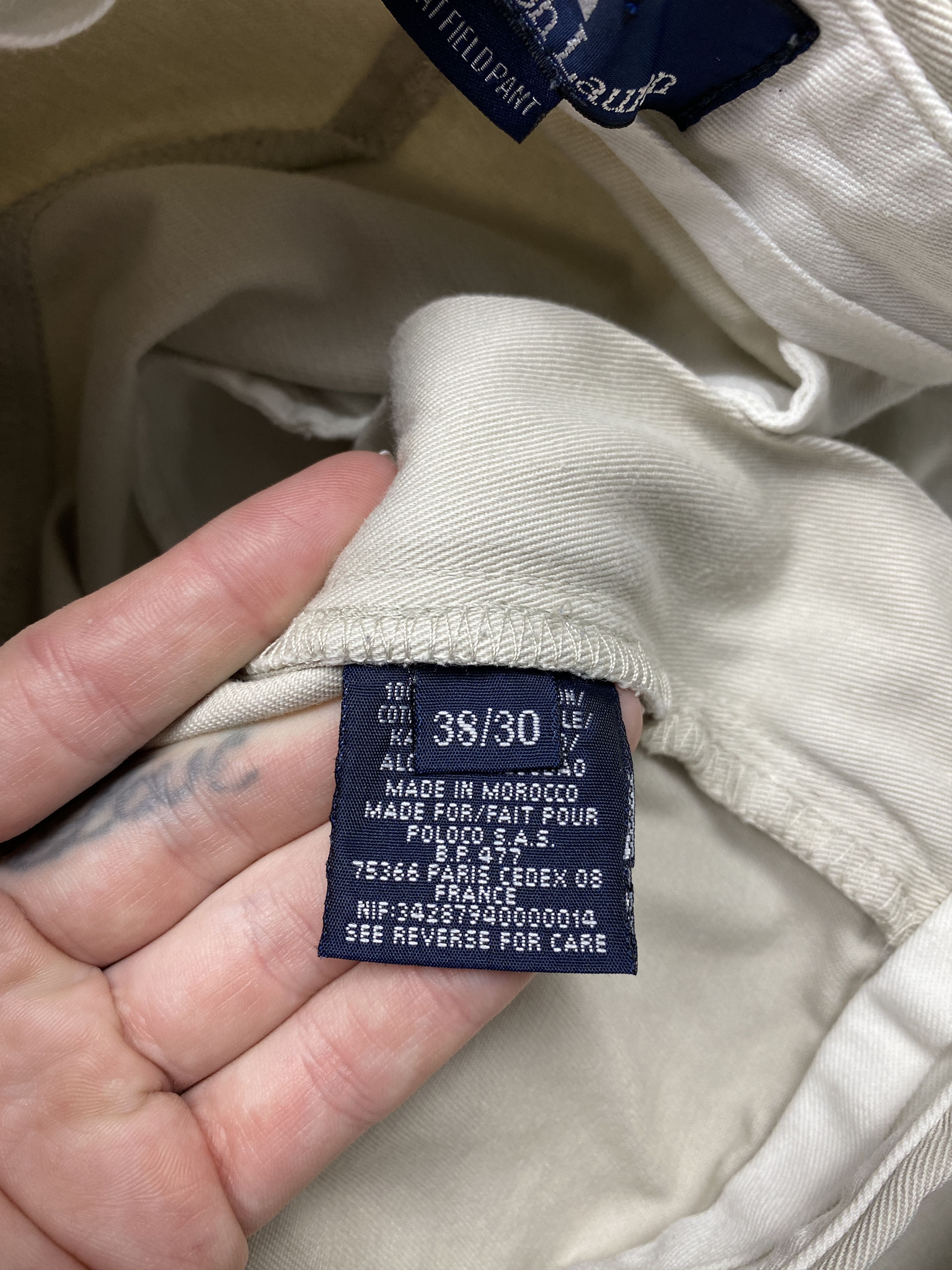 Polo Ralph Lauren × Ralph Lauren × Vintage Polo Ralph Lauren Vintage Mens Chatfield Chino Pants Y2K Size US 38 / EU 54 - 6 Thumbnail