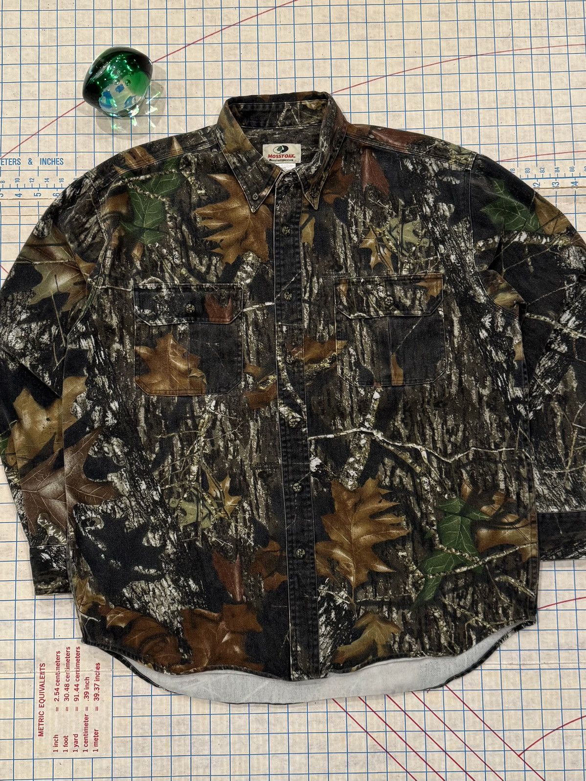 Mossy Oaks Vintage Mossy Oaks Camo Button Up Shirt Mens Size Large Size US L / EU 52-54 / 3 - 2 Thumbnail