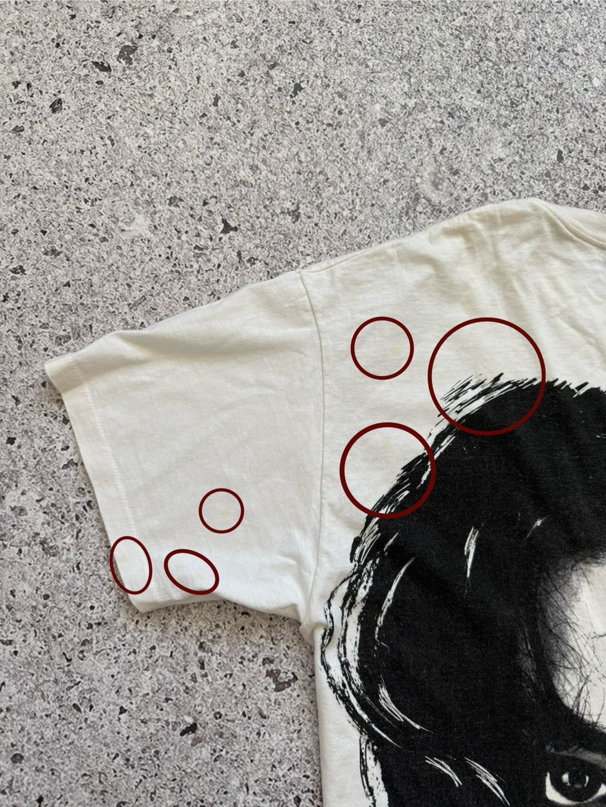 Band Tees × Michael Jackson Vintage 1992 Michael Jackson King Of Pop Tour Eyes T-Shirt Size US XL / EU 56 / 4 - 12 Thumbnail