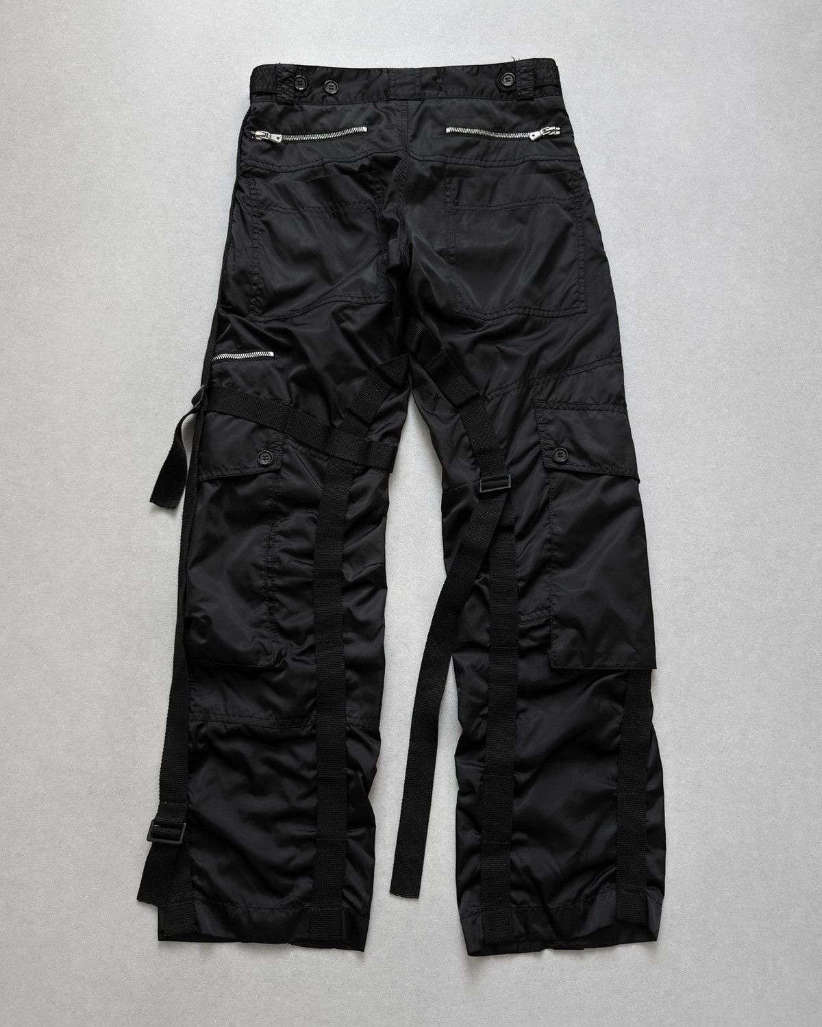 Dolce & Gabbana FW 2003 Dolce & Gabbana Parachute Bondage Pants Size US 30 / EU 46 - 2 Thumbnail