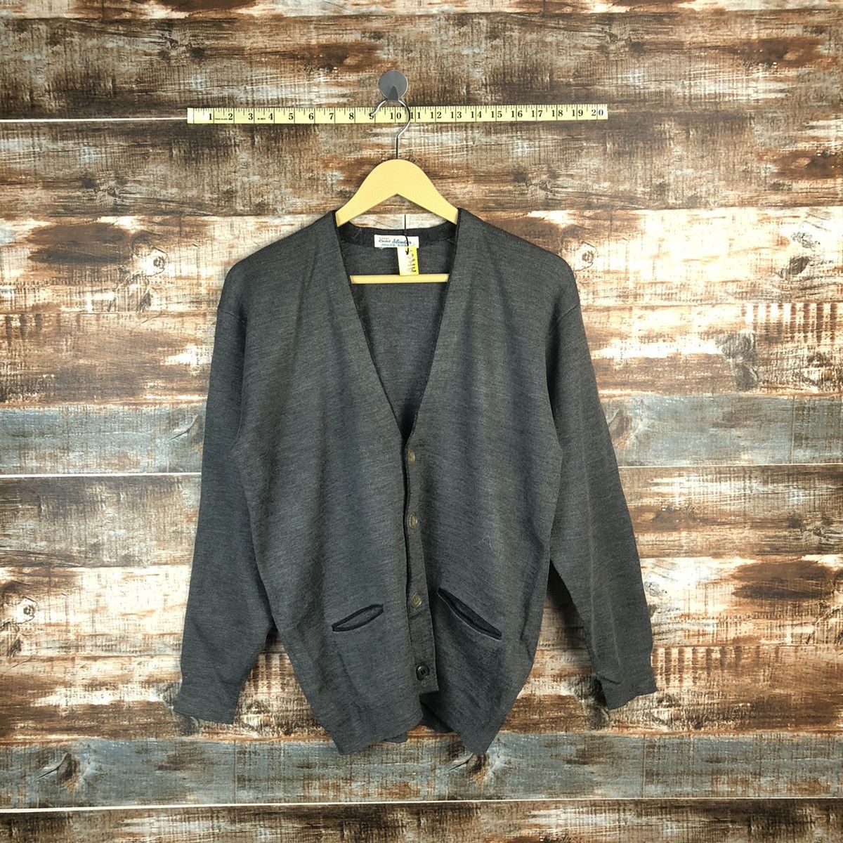 Homespun Knitwear × Japanese Brand Codet Slender Grey Cardigan Knitwear #A1884 Size US M / EU 48-50 / 2 - 1 Thumbnail