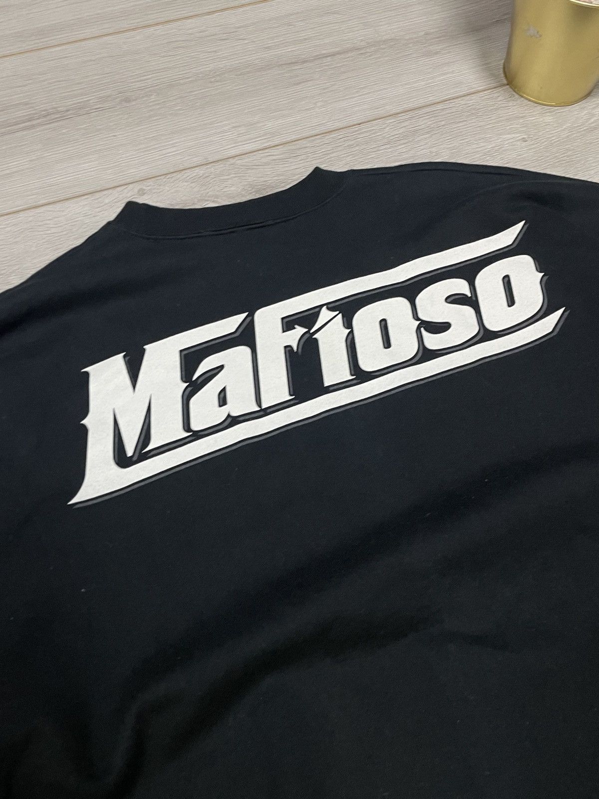 Vintage Don Corleone Mafioso USA The God Father bog print sweatshirt Size US XL / EU 56 / 4 - 6 Thumbnail