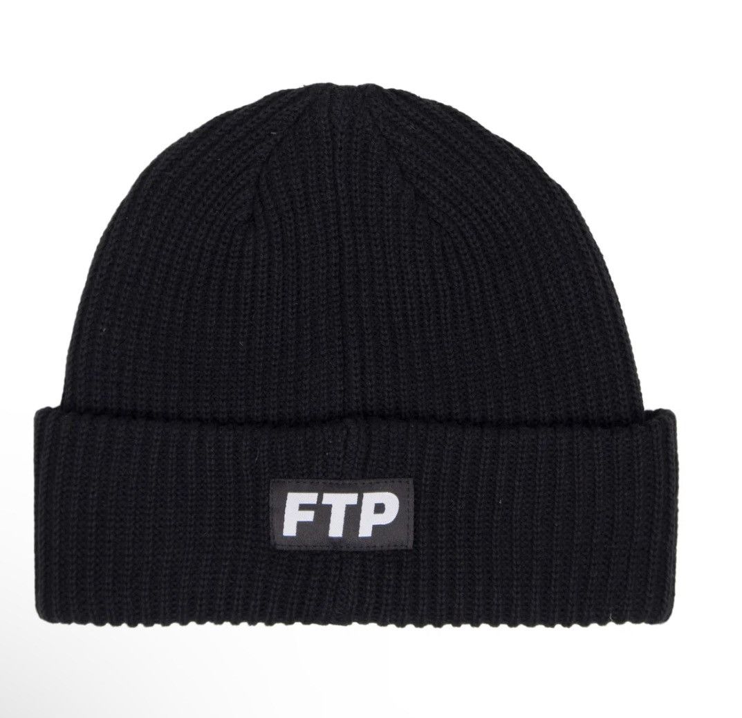 Fuck The Population F-TEC GOGGLE LOGO BEANIE(BLACK) Size ONE SIZE - 3 Thumbnail