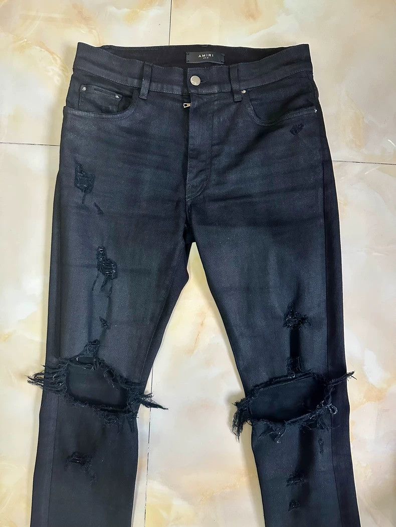 Amiri Amiri Knee-damaged jeans 2501-Nextarrow Size US 32 / EU 48 - 1 Thumbnail