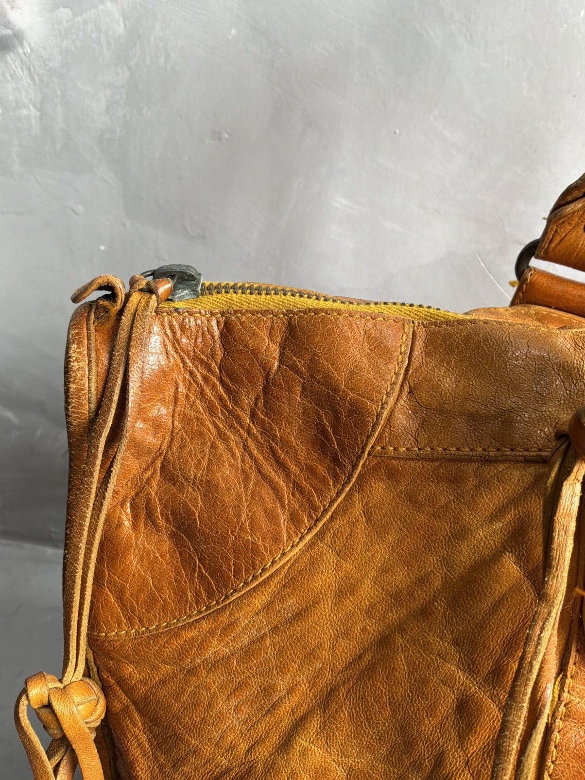 Balenciaga Balenciaga - Weekender - Lambskin Leather Bag Size ONE SIZE - 10 Thumbnail