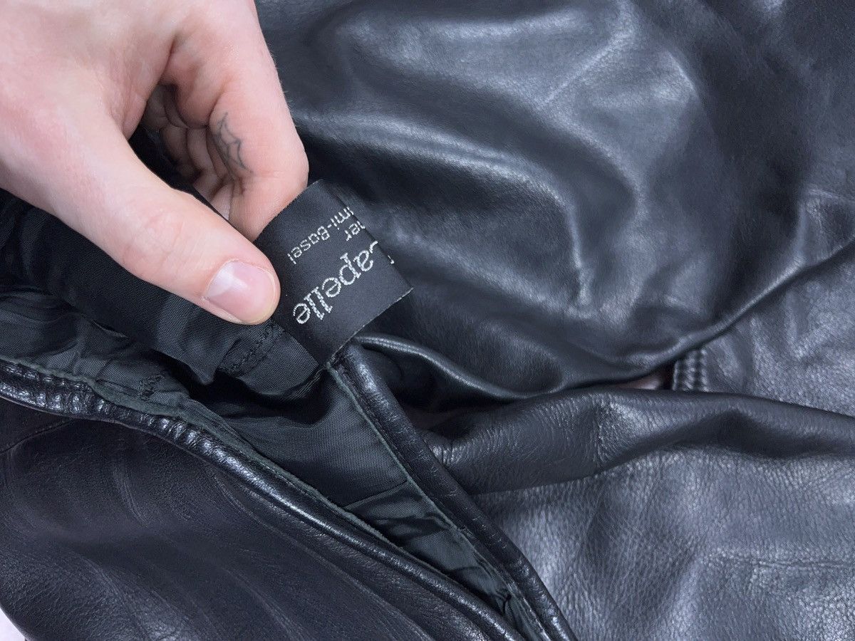 Genuine Leather ➕ vintage full zip top quality real leather racing pants Size 30" / US 8 / IT 44 - 4 Thumbnail