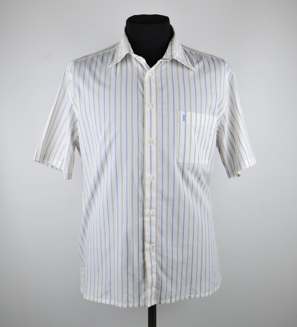 Yves Saint Laurent Yves Saint Laurent Shirt Short Sleeve size XL Size US XL / EU 56 / 4 - 1 Thumbnail