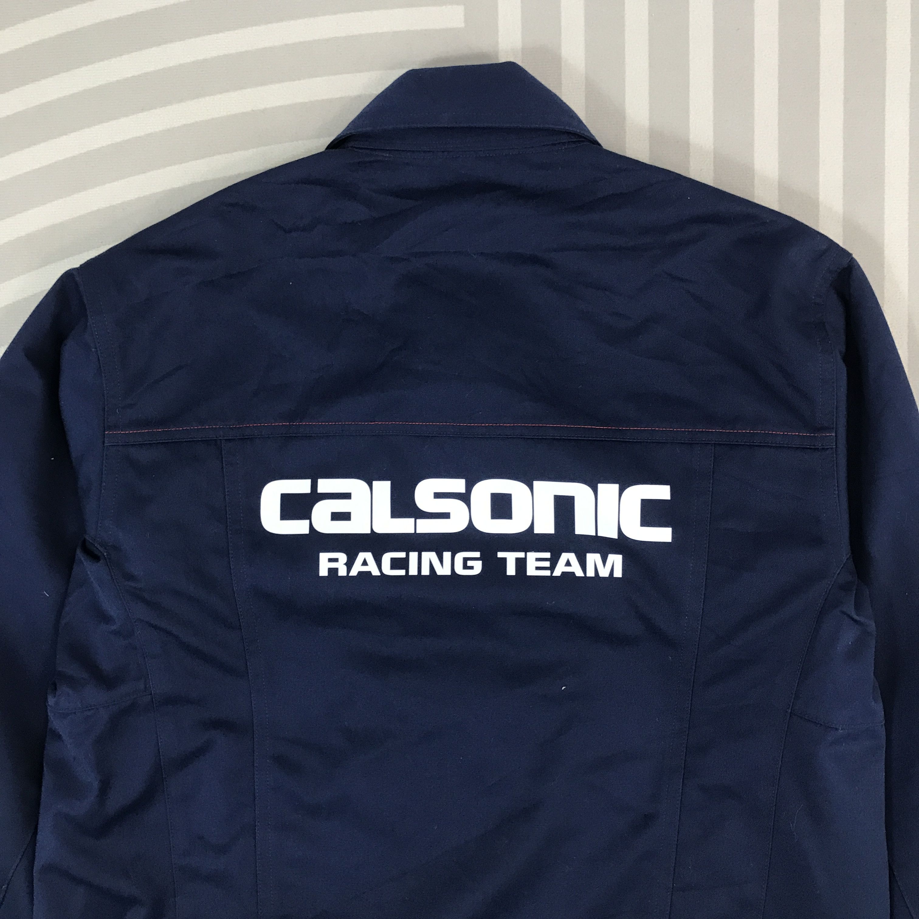 Japanese Brand × Kansai Yamamoto kansai x Calsonic Racing nissan motorsport custom Jacket Size US L / EU 52-54 / 3 - 4 Thumbnail