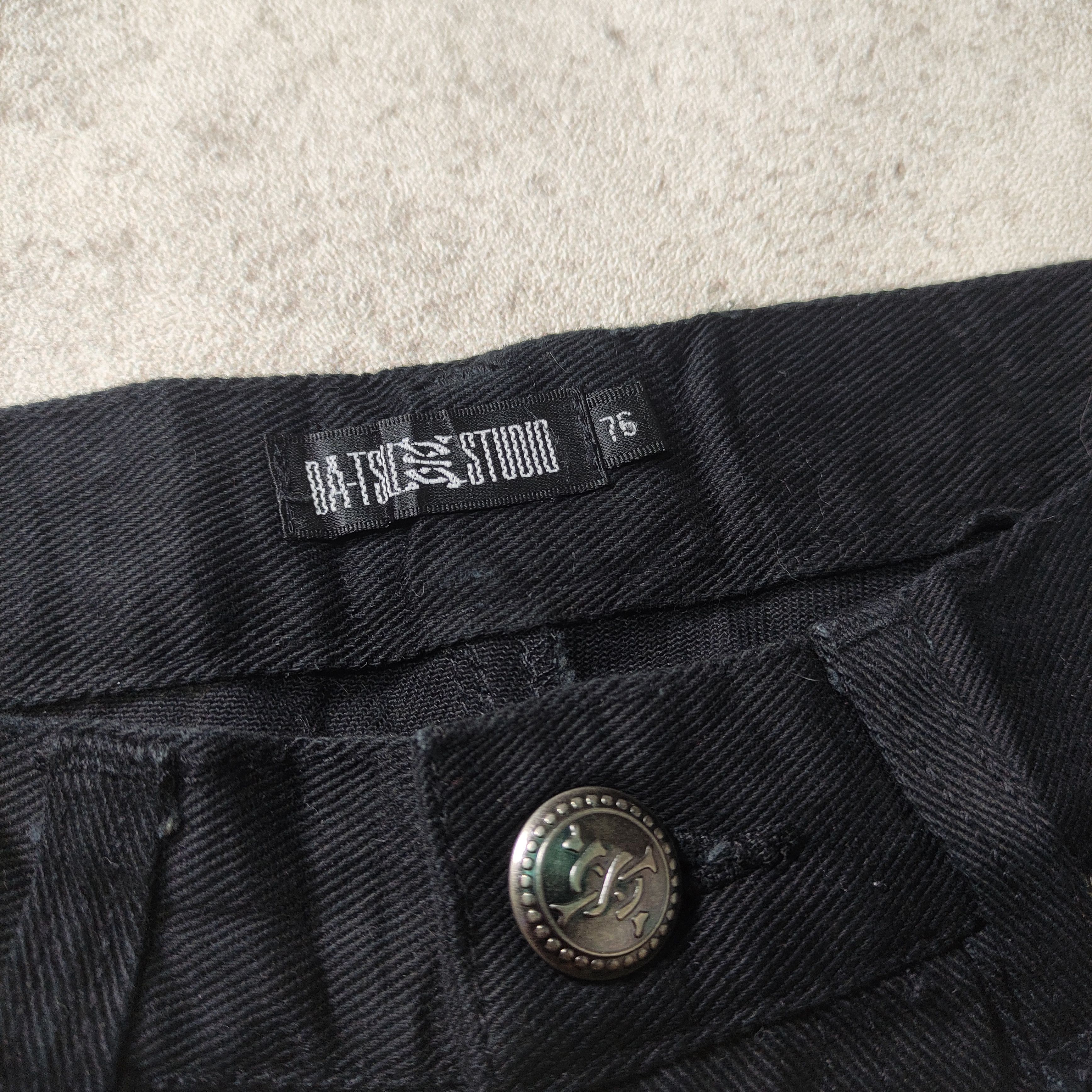 Japanese Brand × Seditionaries × Vintage Batsu Studio Printed Zipper Pocket Jeans Size US 29 - 10 Thumbnail
