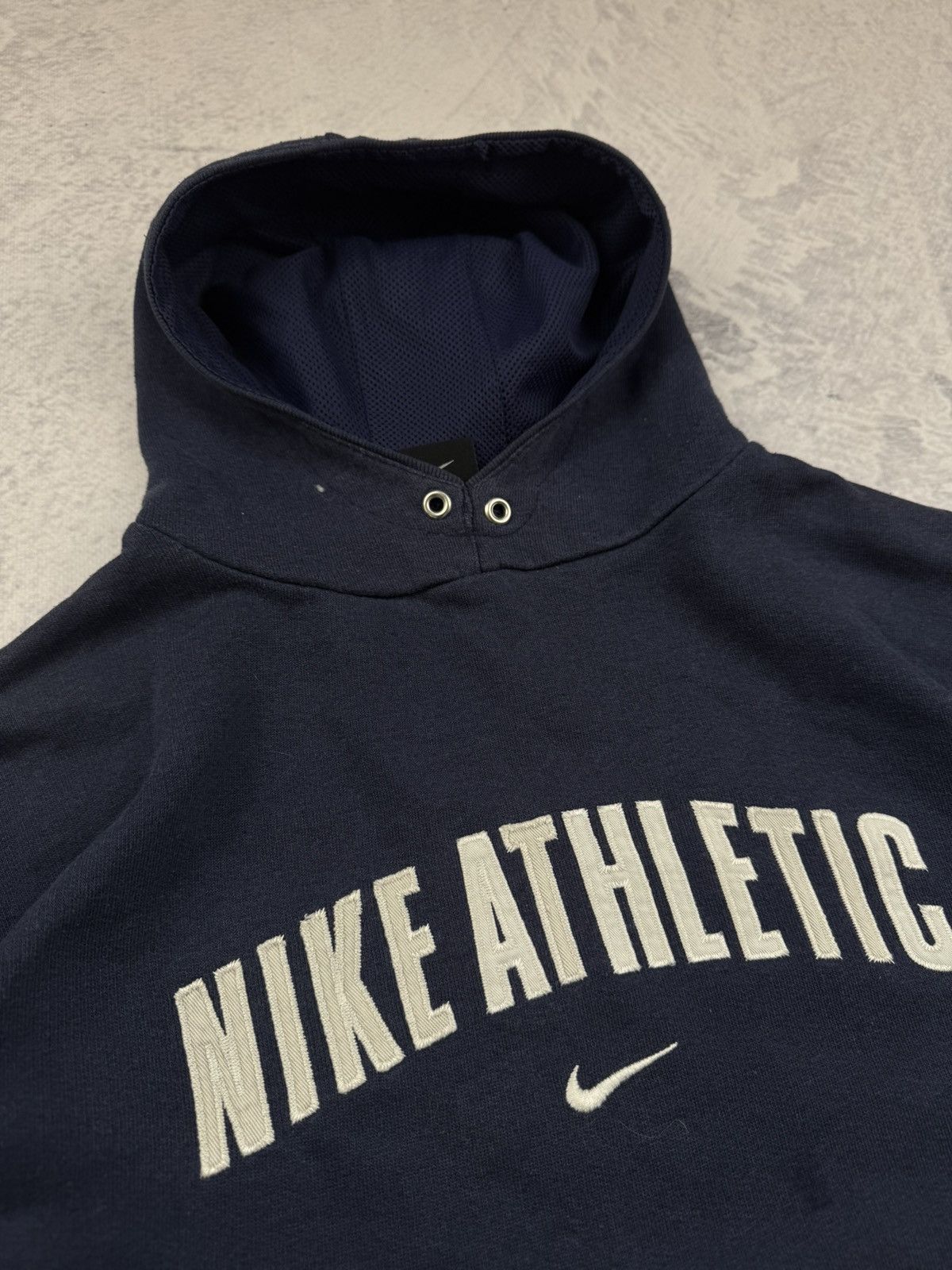 Nike × Vintage NIKE VINTAGE CENTER LOGO OVERSIZE BOXY HOODIE Size US XL / EU 56 / 4 - 5 Thumbnail