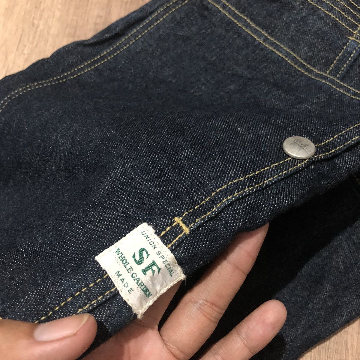 Sassafras Sassafras Fall Leaf R Stream Pants 14oz Denim Size US 30 / EU 46 - 5 Thumbnail