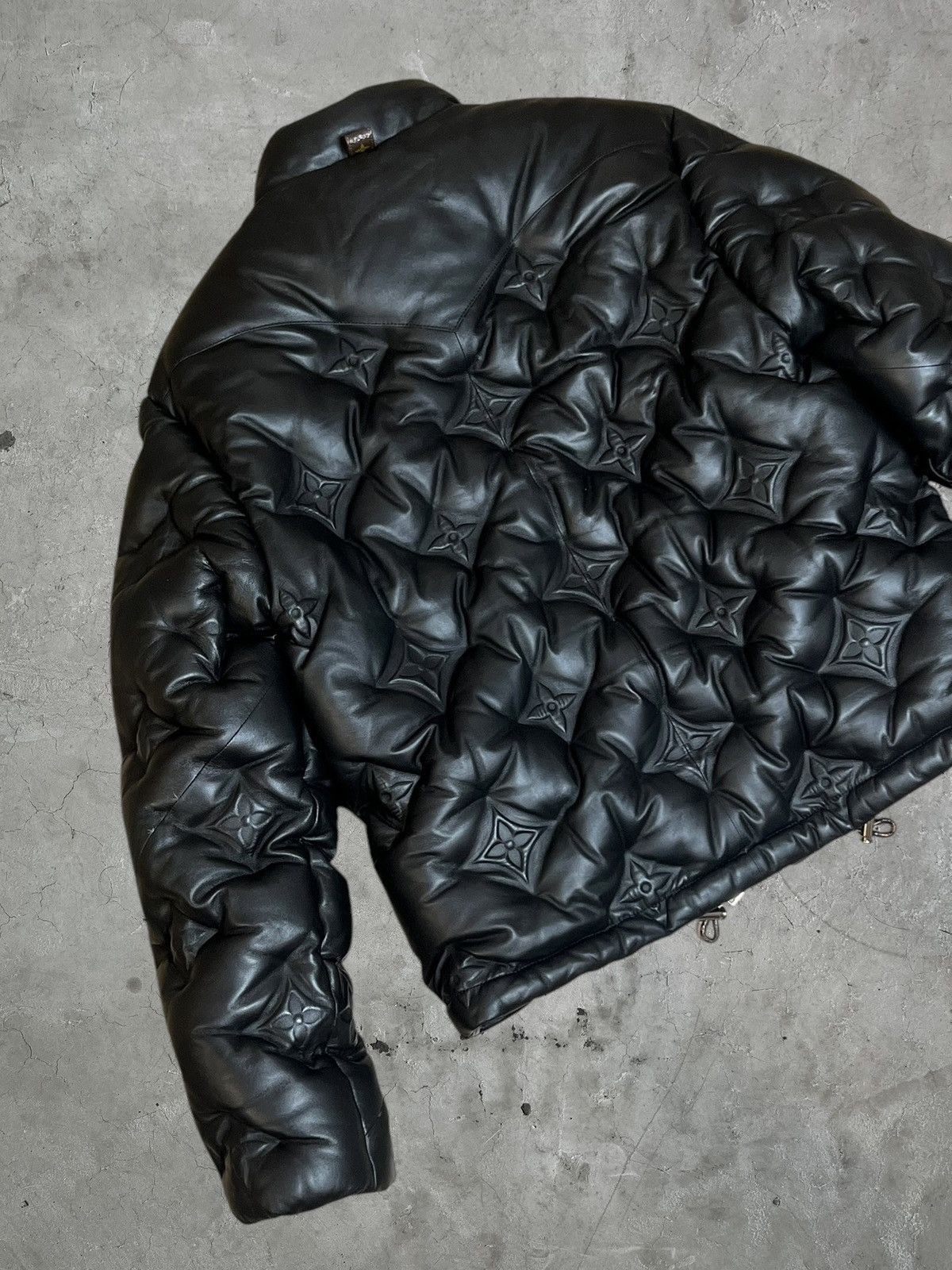 Louis Vuitton Louis Vuitton Embossed Monogram Leather Jacket Size US S / EU 44-46 / 1 - 13 Thumbnail